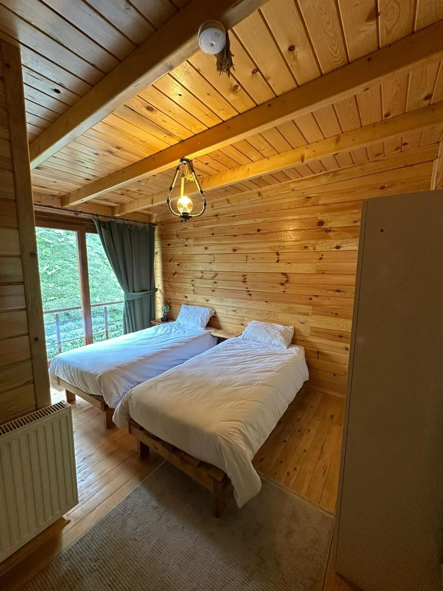 Bed in Peruma otel bungalov