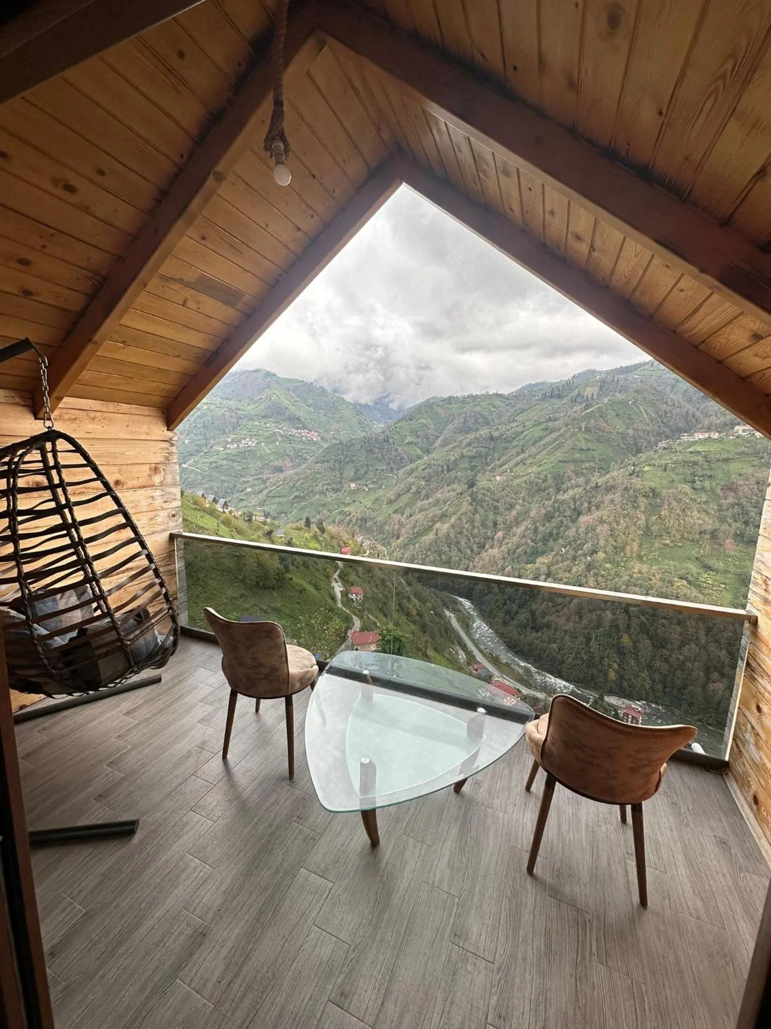 Balcony/Terrace in Peruma otel bungalov