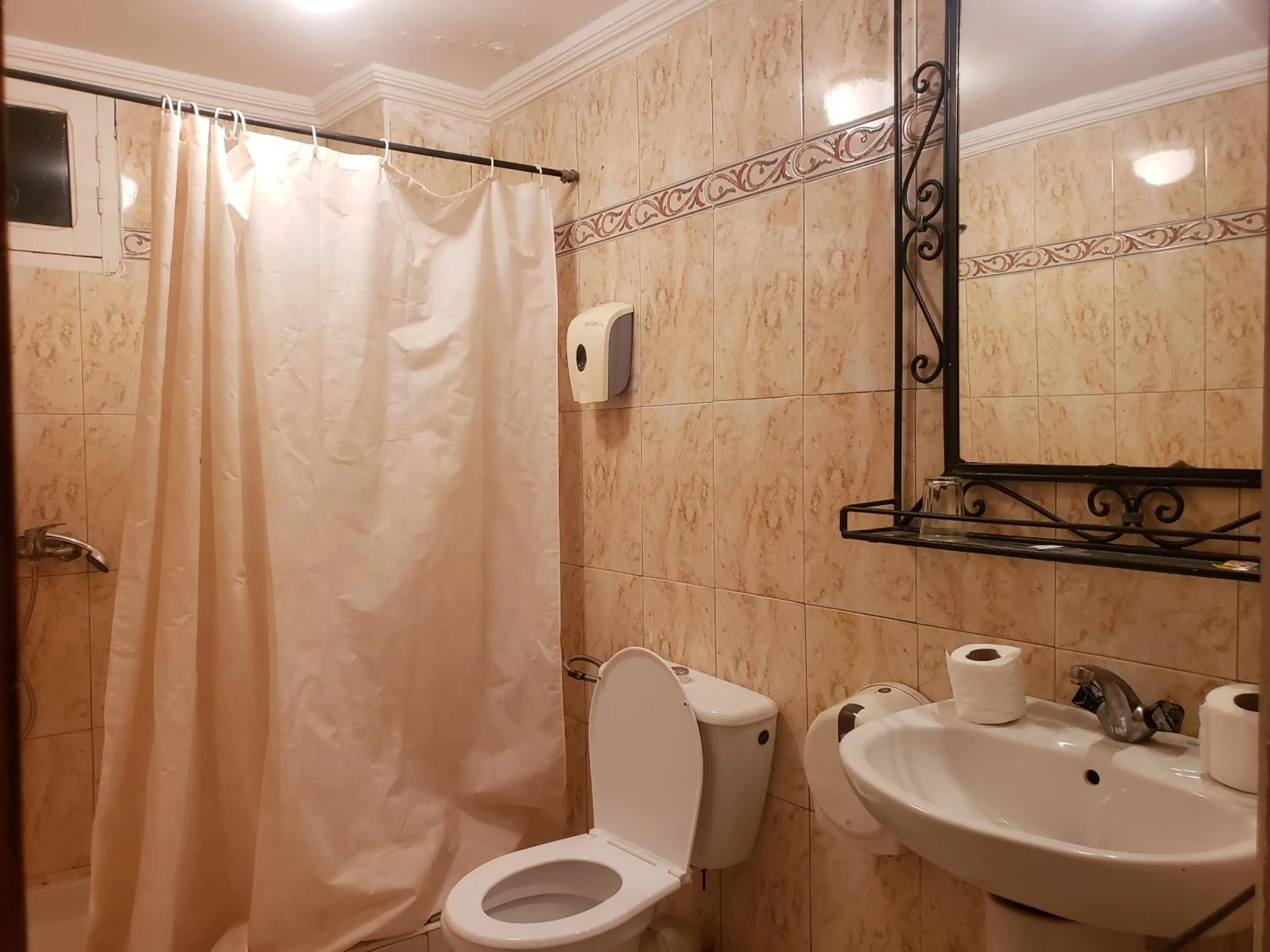 Shower in Hôtel Ziad