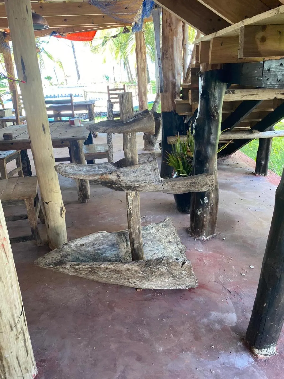 BBQ facilities in Nest Style Beach Hotel Zanzibar