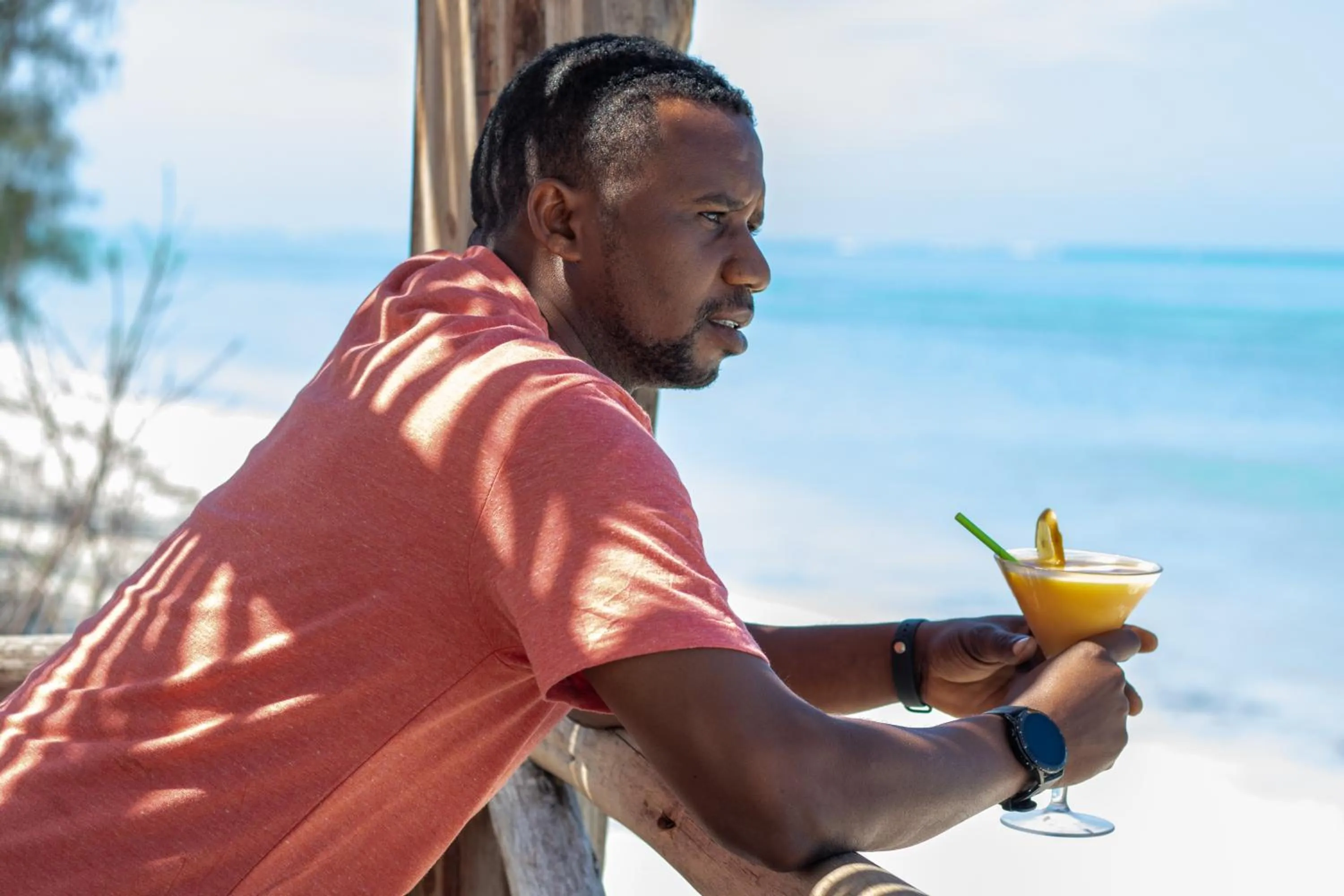 Staff in Nest Style Beach Hotel Zanzibar