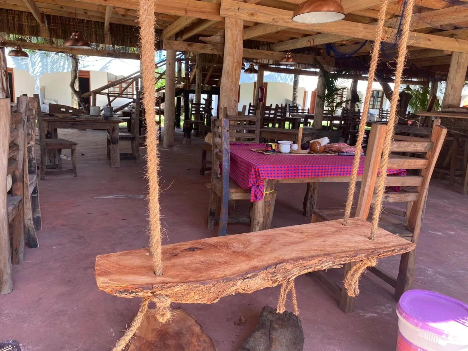 Restaurant/places to eat in Nest Style Beach Hotel Zanzibar