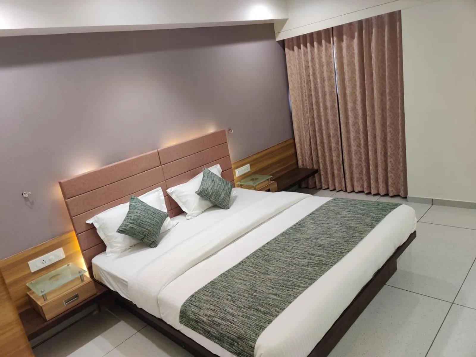 Bed in HOTEL AURELLIA