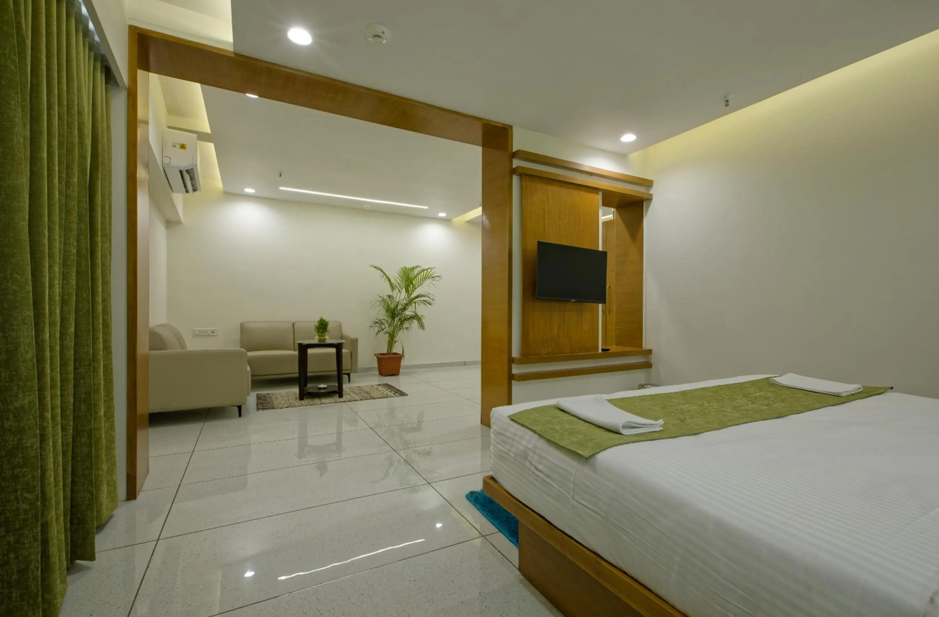 Bed in HOTEL AURELLIA