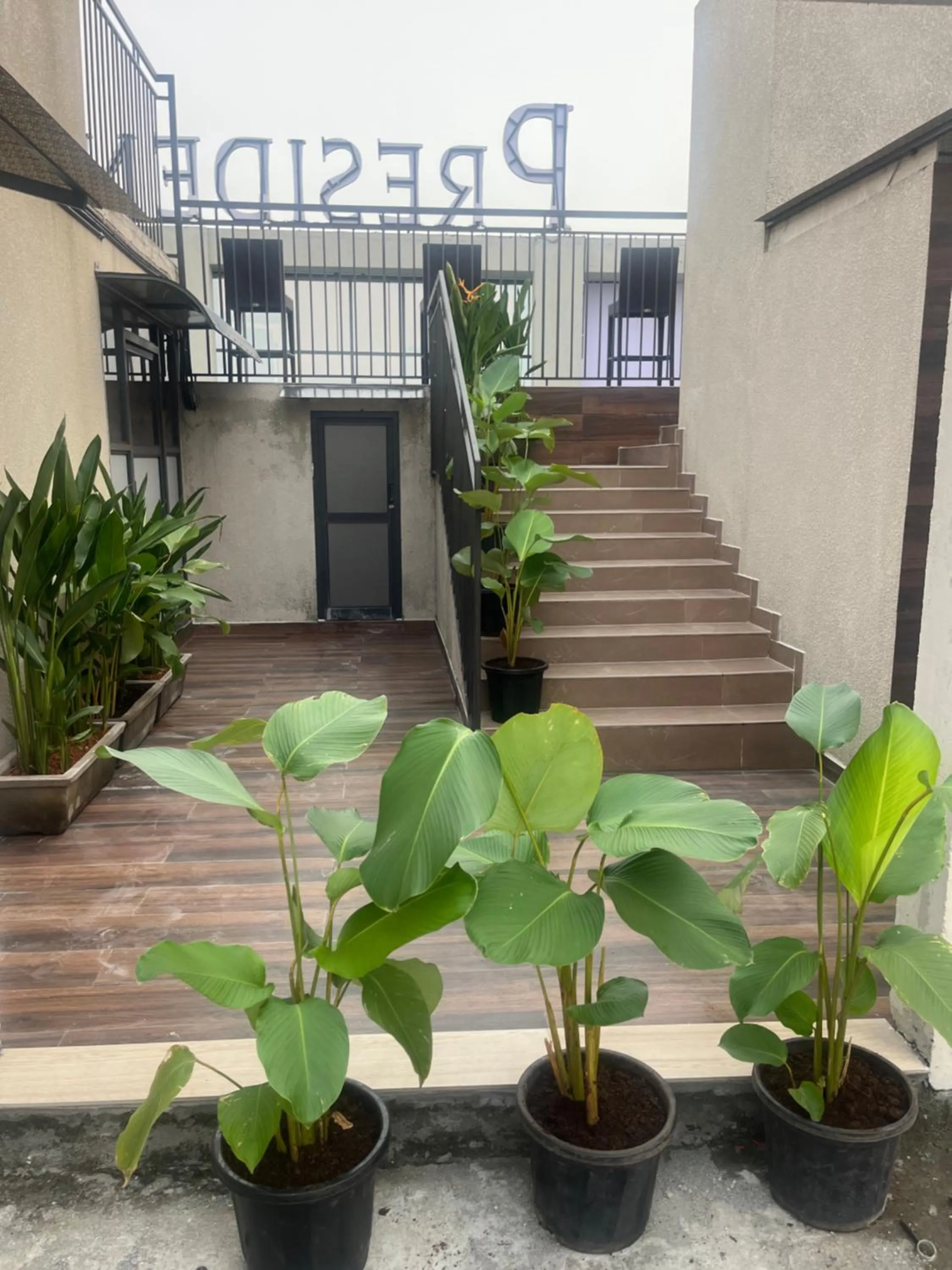 Garden in PRESIDENCY AIRPORT HOTEL