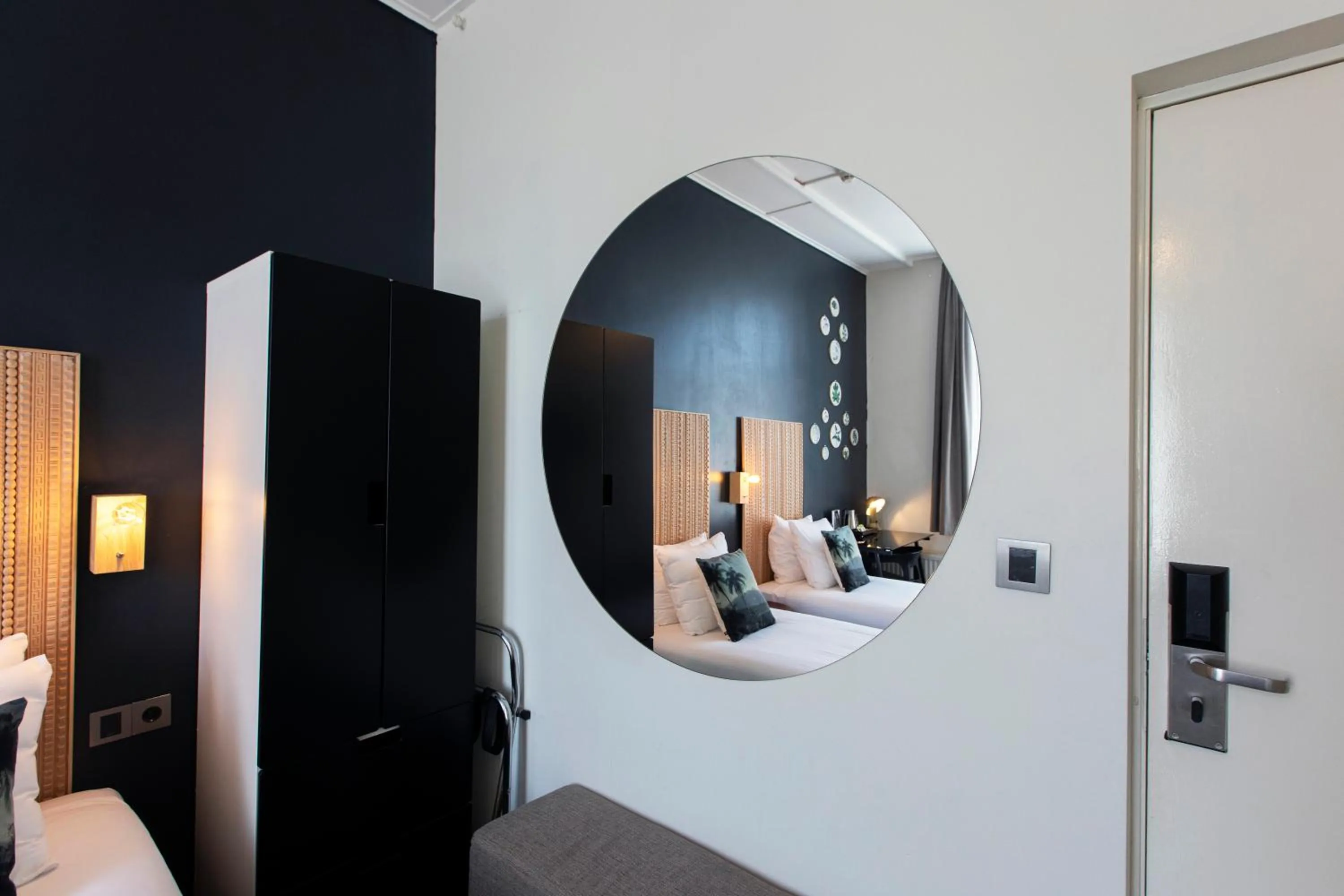 Decorative detail in Quentin Amsterdam Hotel