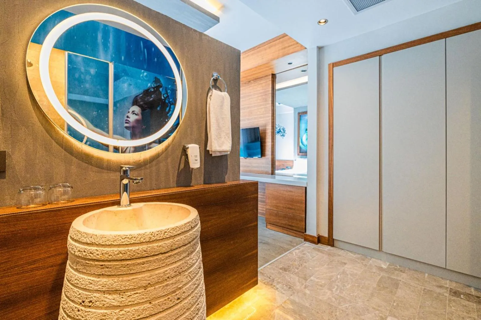 Bathroom in Gözegir Hotel