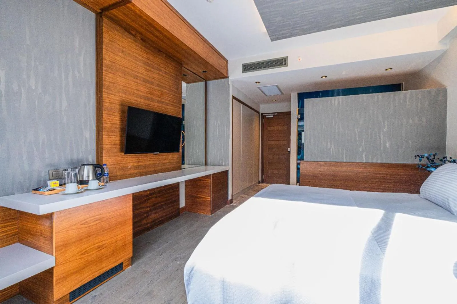 Bed in Gözegir Hotel