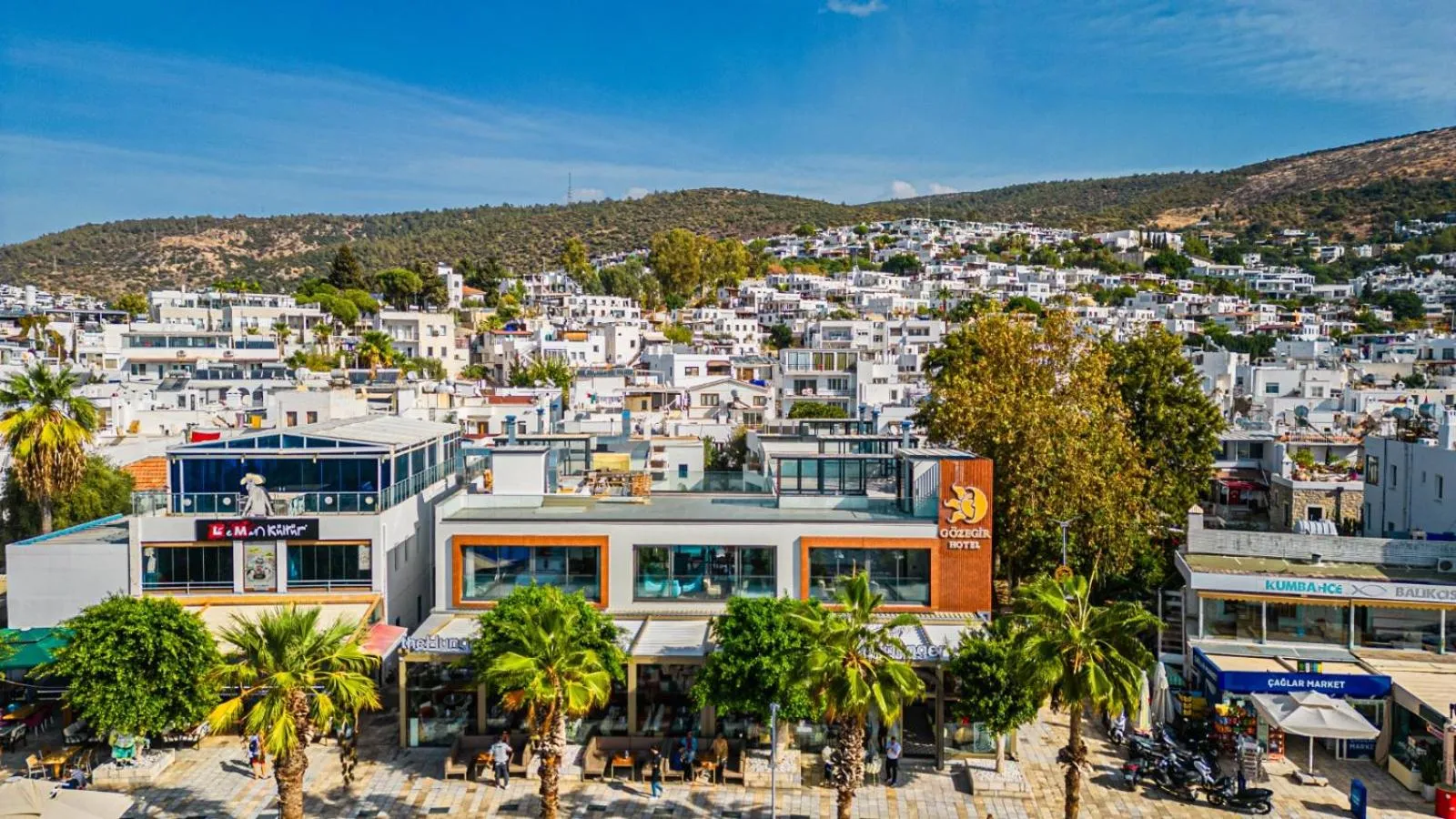 Bird's eye view in Gözegir Hotel