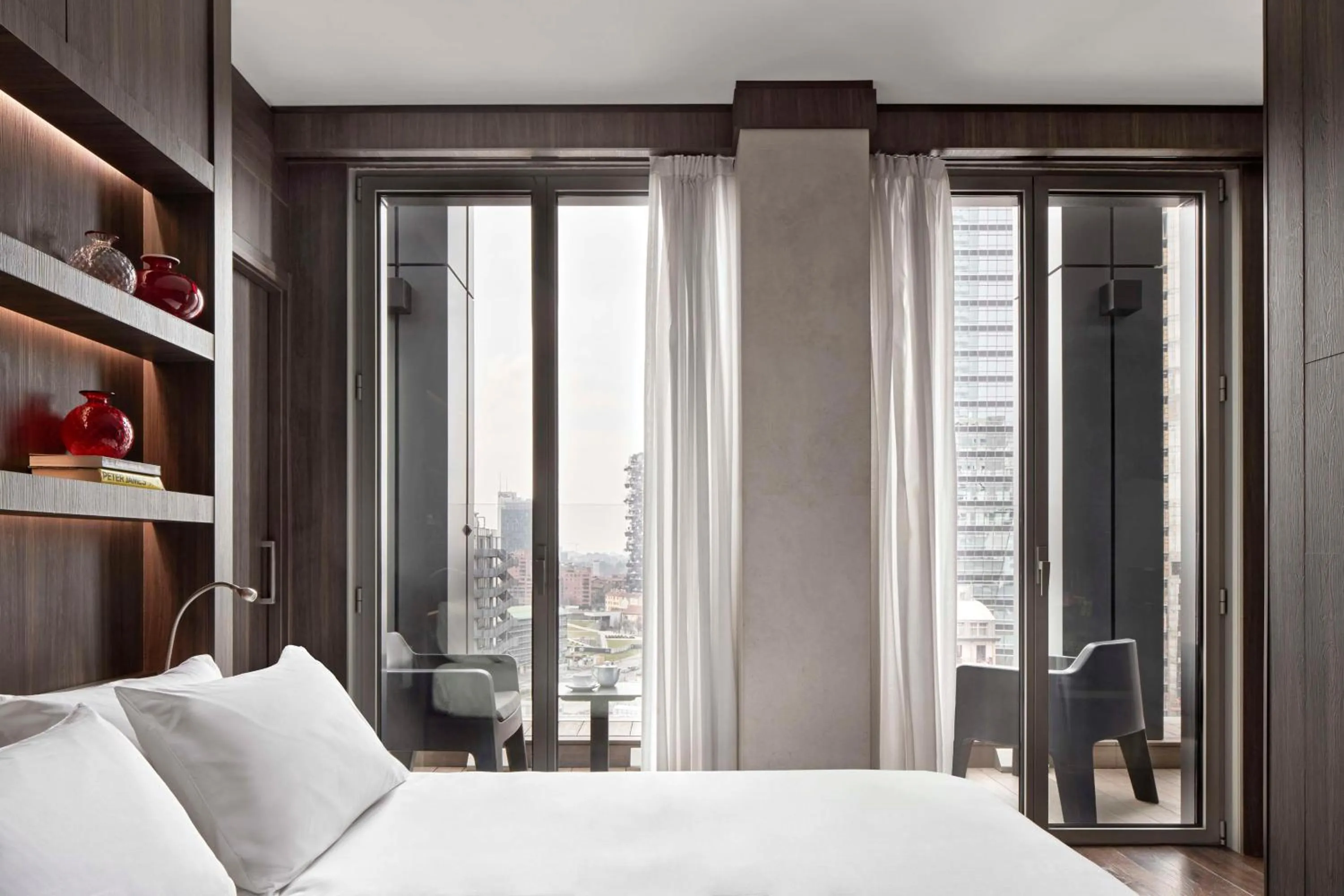 Photo of the whole room, Bed in Hyatt Centric Milan Centrale