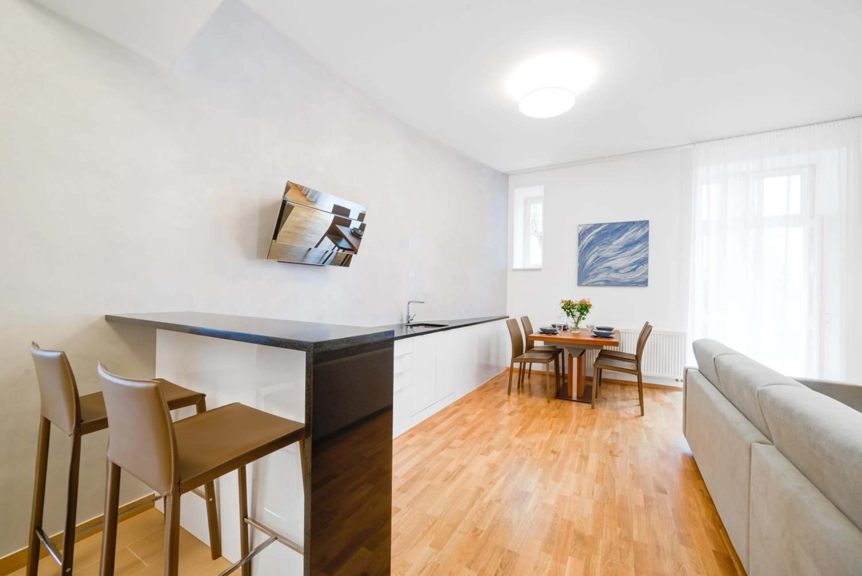 Day in Bishop Apartments