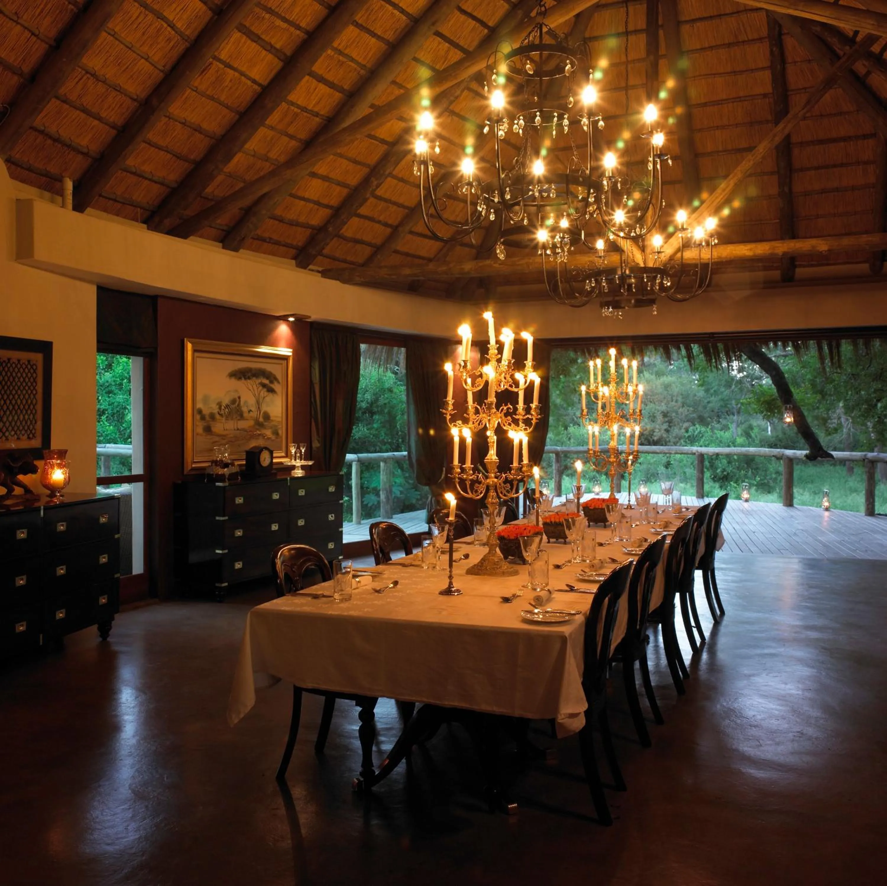 Restaurant/places to eat in Tintswalo Safari