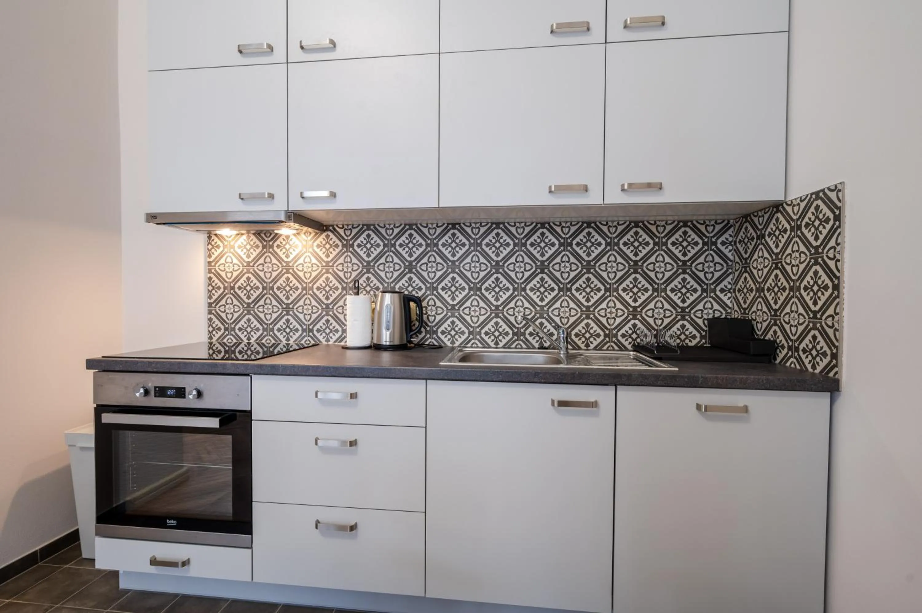 Kitchen or kitchenette in Palace Petrarca