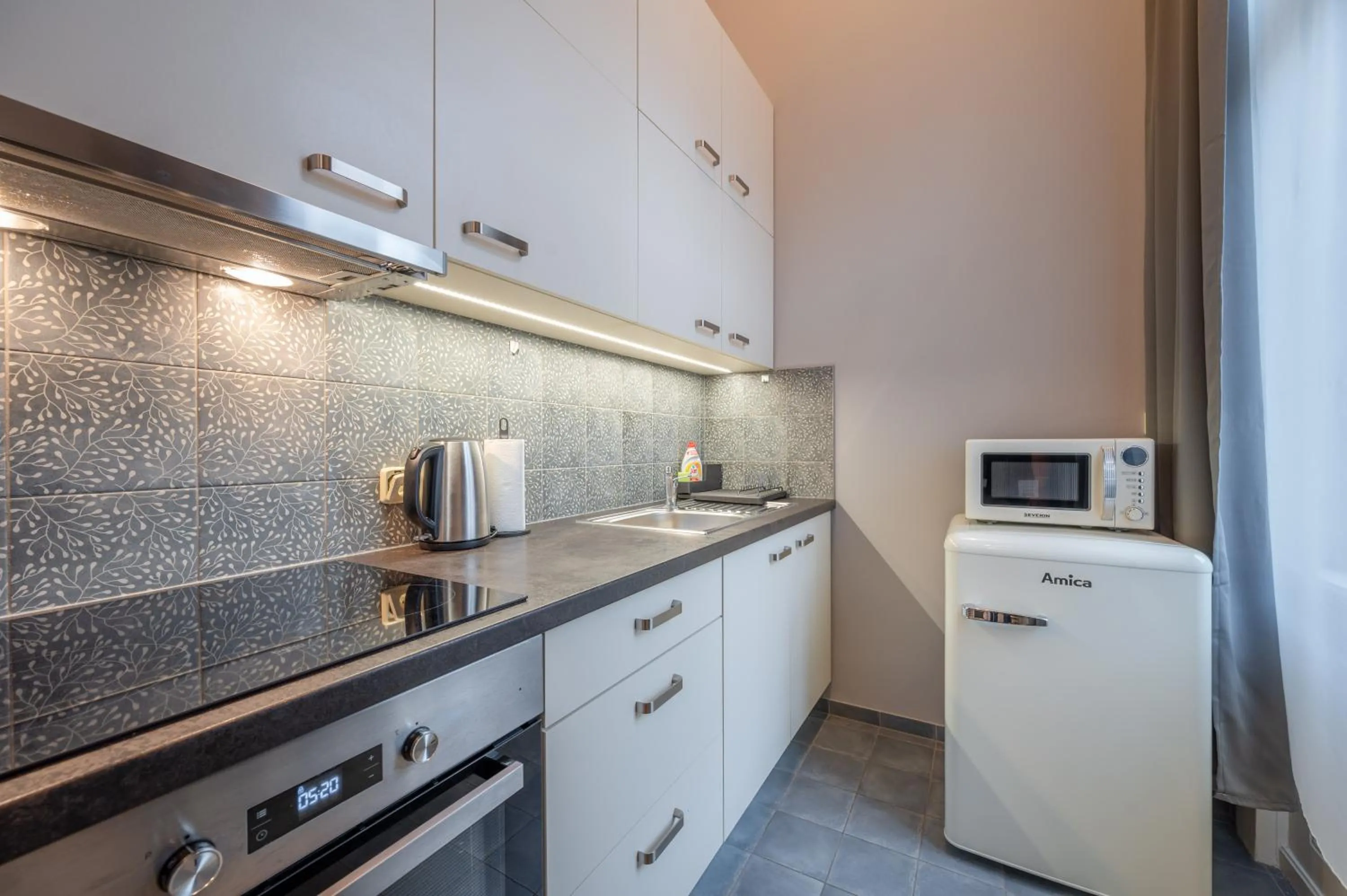 Kitchen or kitchenette in Palace Petrarca