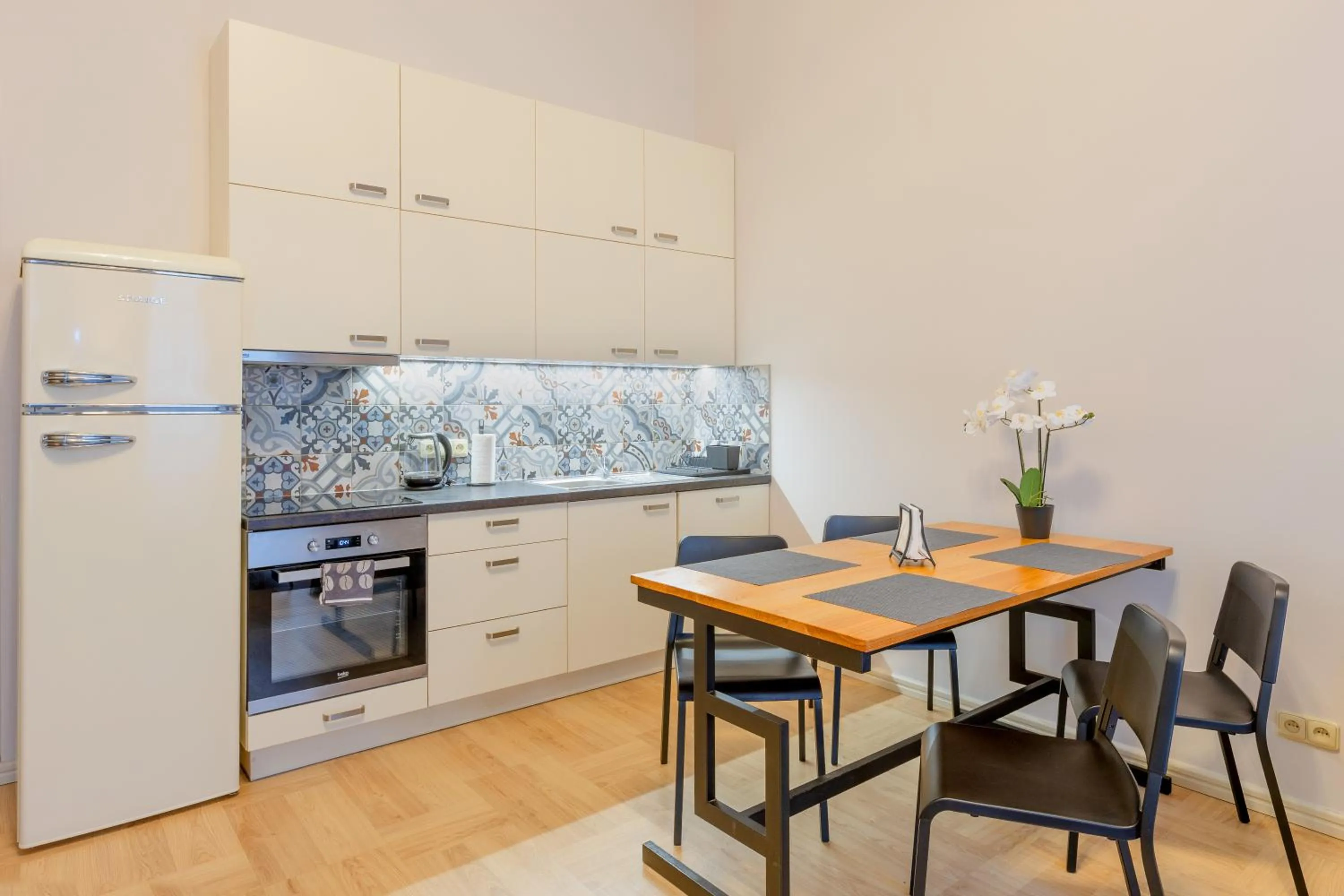 Kitchen or kitchenette in Palace Petrarca