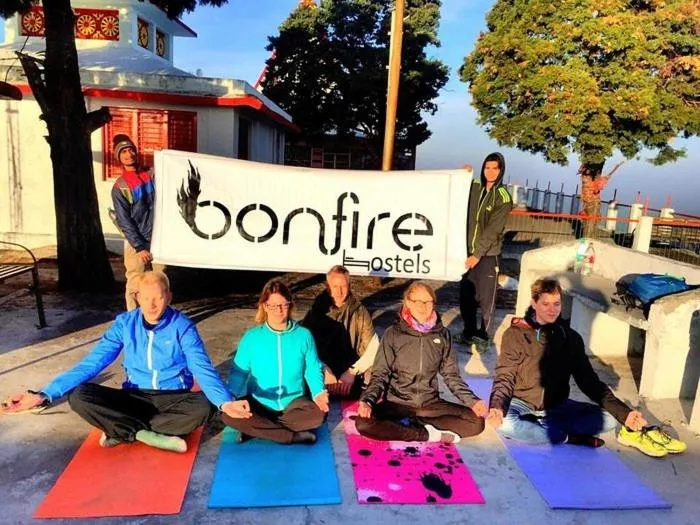 Day in Bonfire Hostels Rishikesh