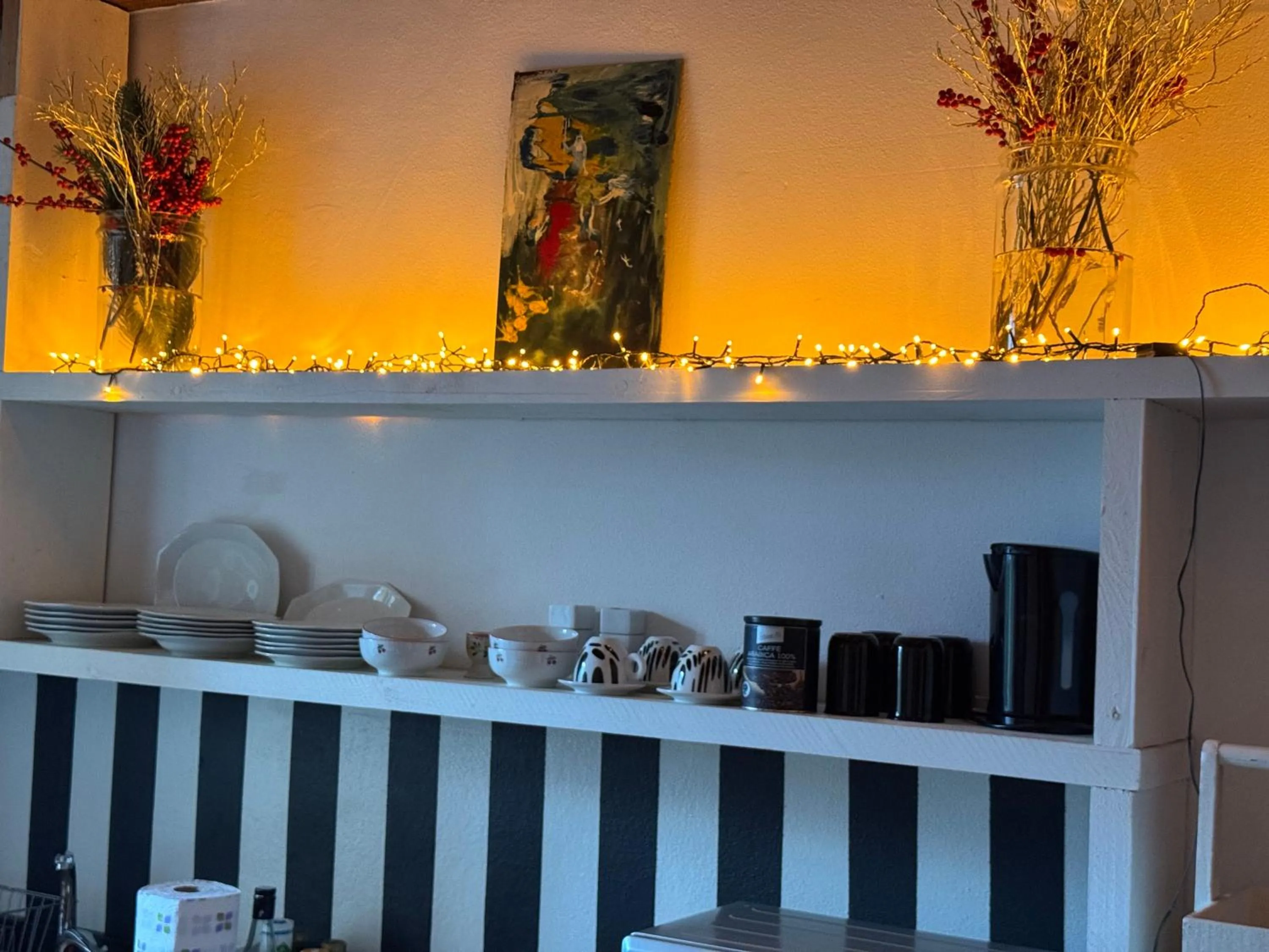 Kitchen or kitchenette in Casa Vacanza Castagna