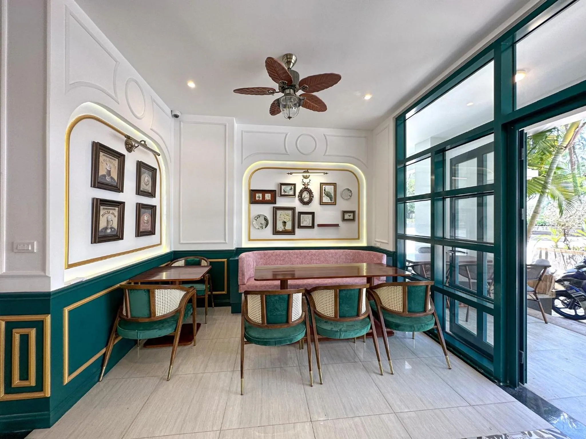 Seating area in Kaira Boutique Hotel