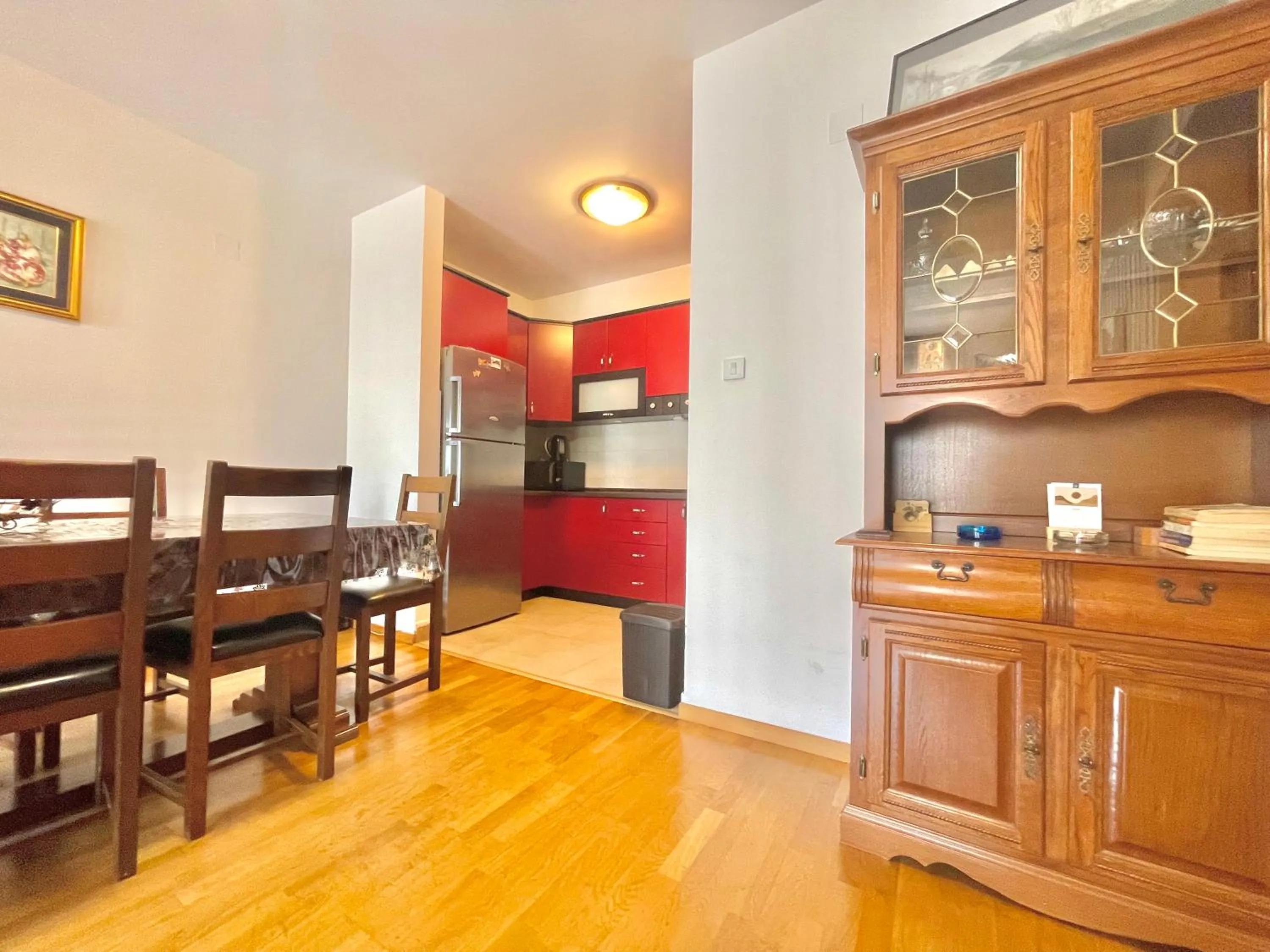 Kitchen or kitchenette in Comfort Apartments Aleksic