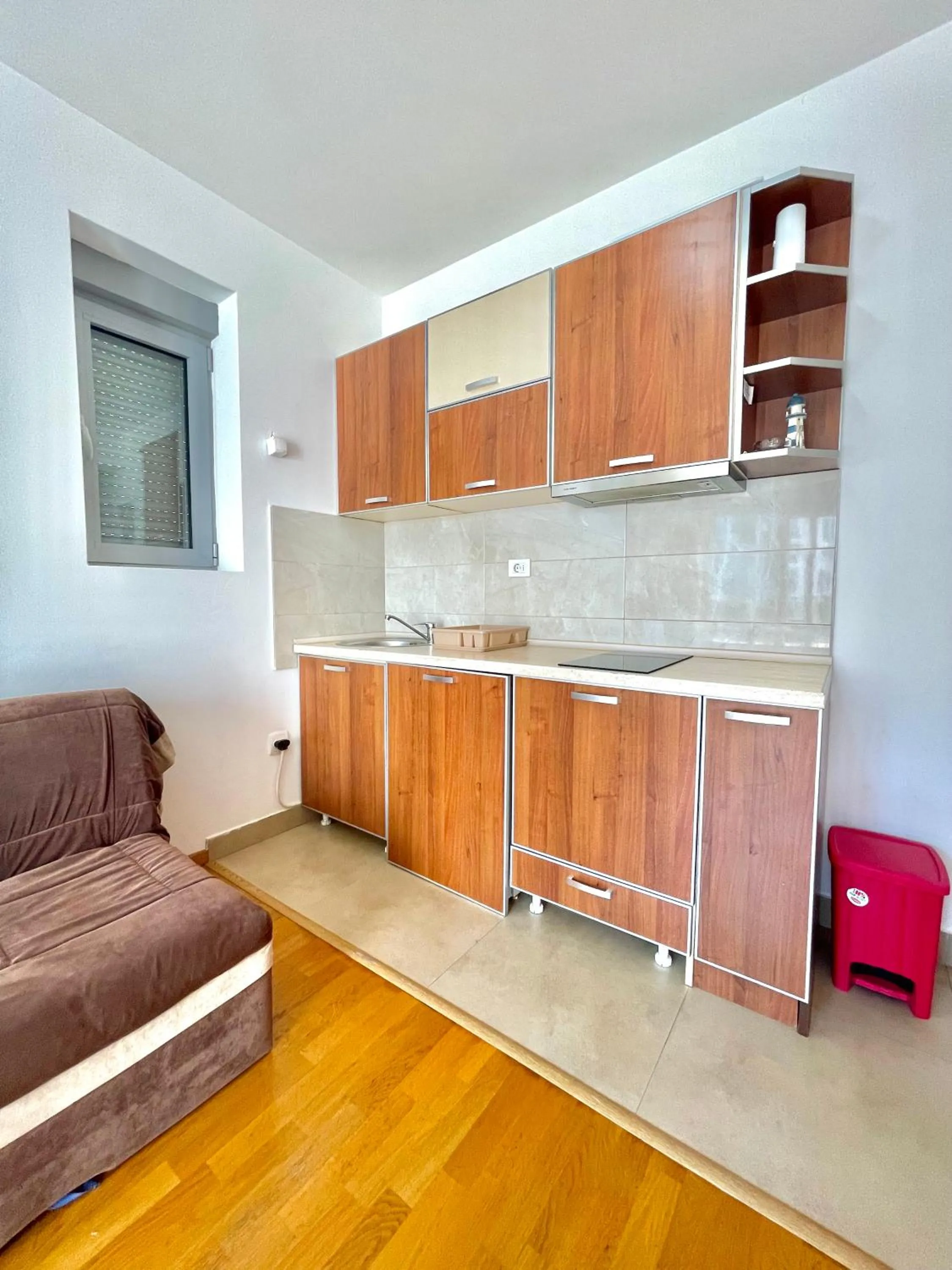 Kitchen or kitchenette in Comfort Apartments Aleksic