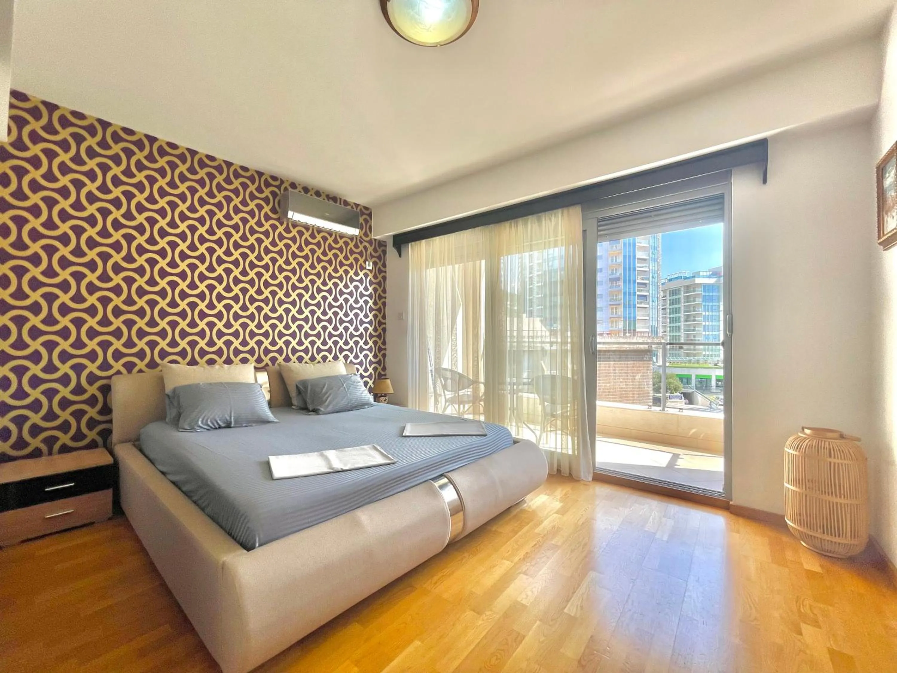Bed in Comfort Apartments Aleksic
