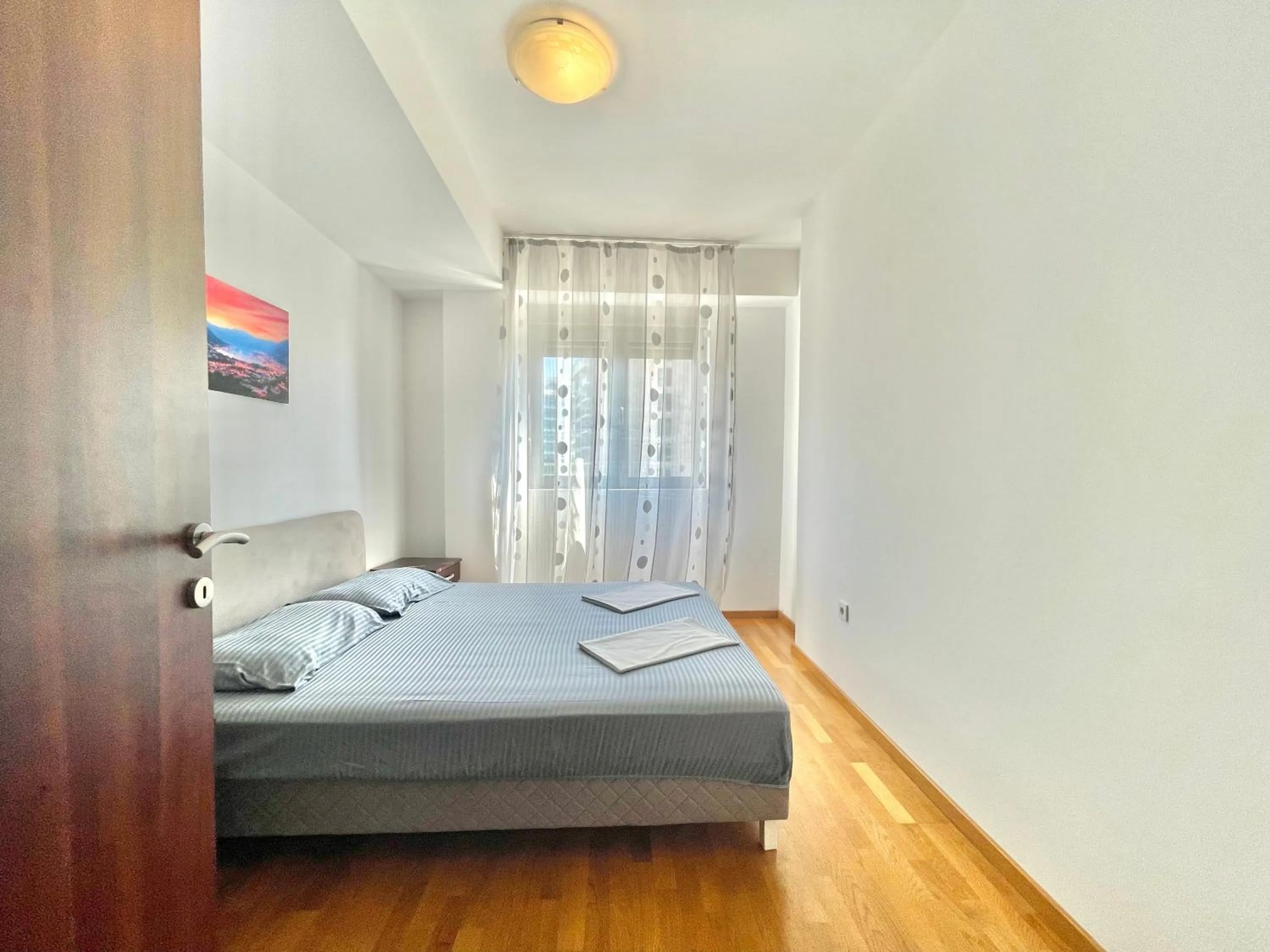 Bed in Comfort Apartments Aleksic
