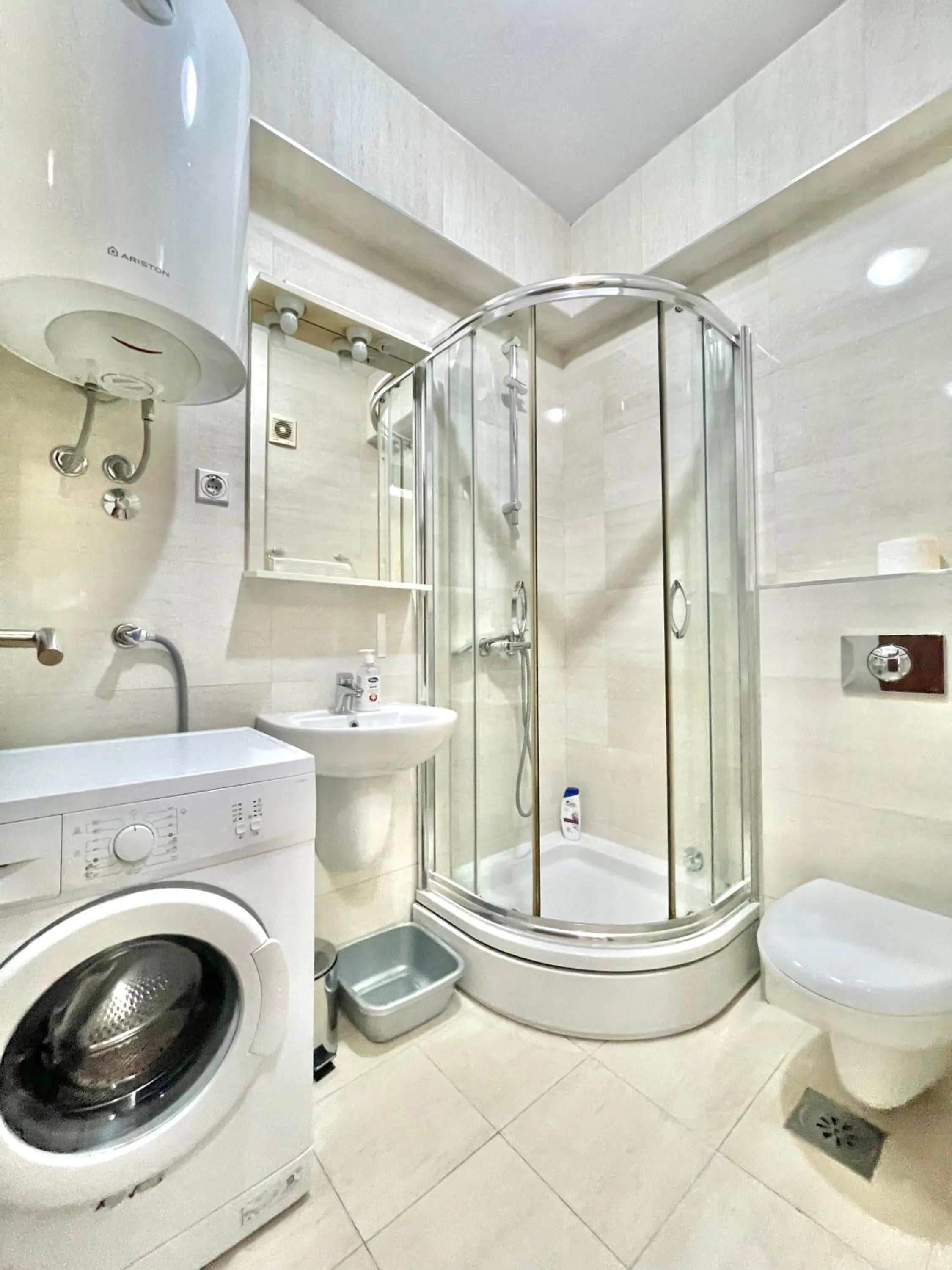 Bathroom in Comfort Apartments Aleksic