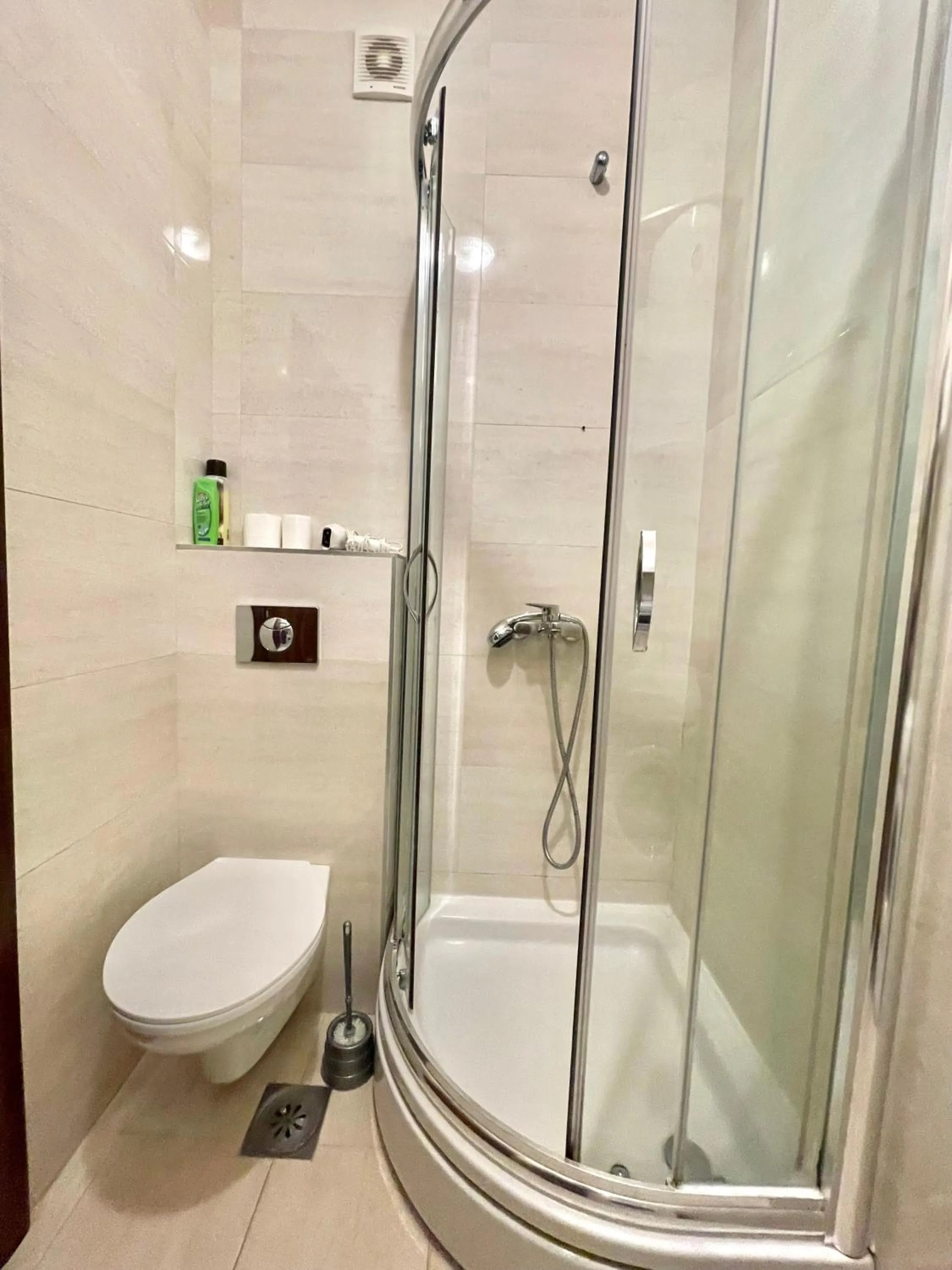 Shower in Comfort Apartments Aleksic