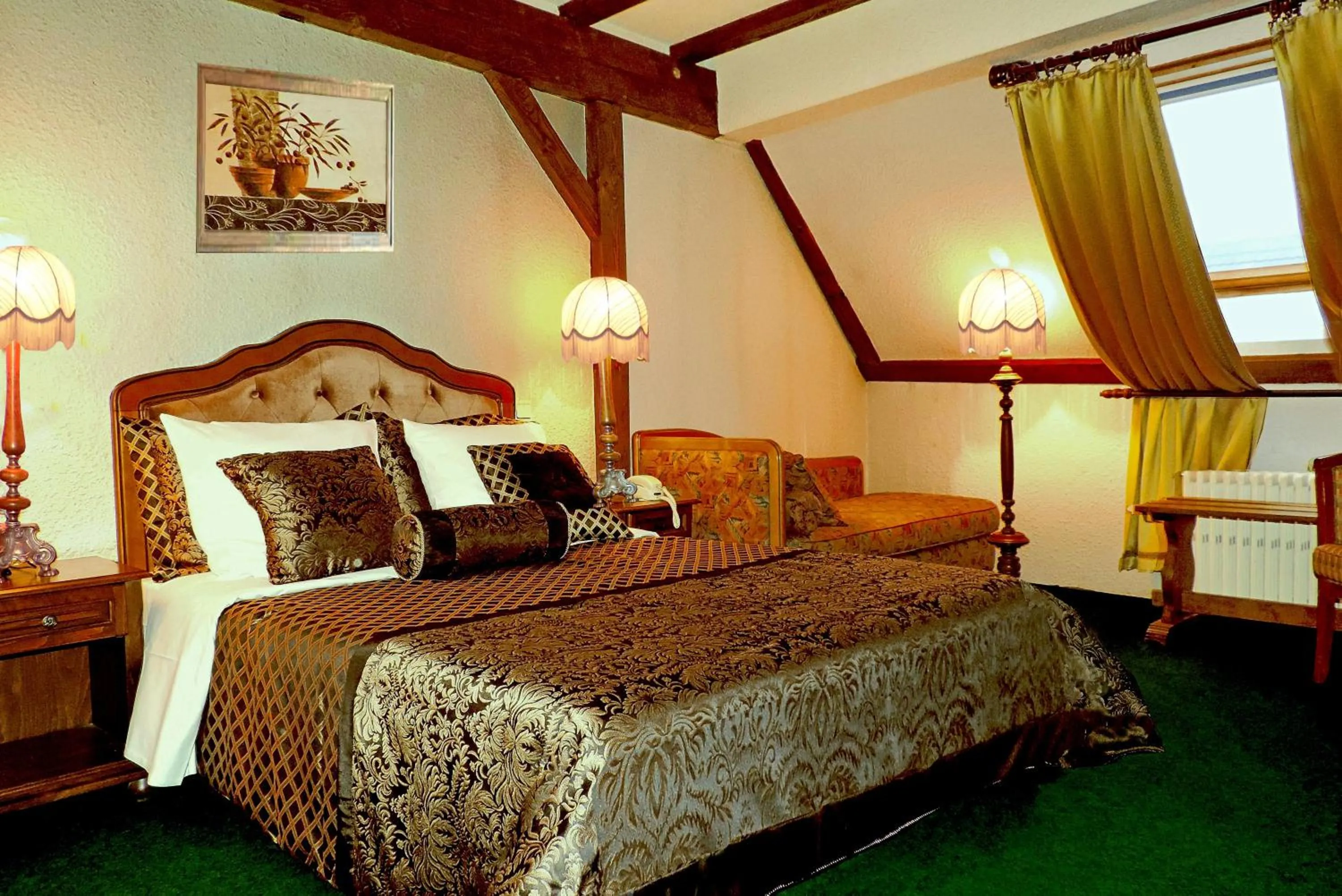 Bedroom in Hotel Restaurant Cristal