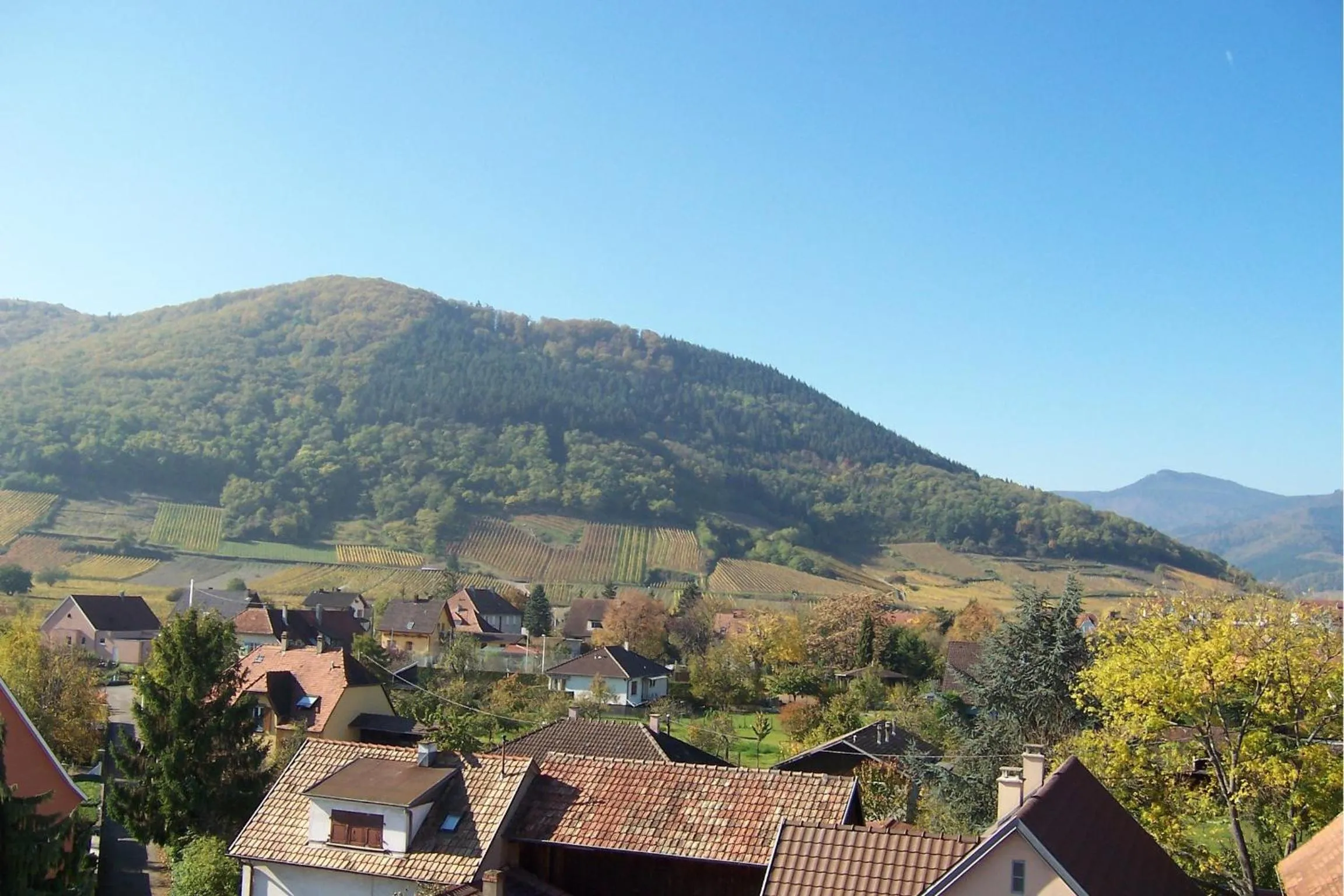 Mountain view in Hotel Restaurant Cristal