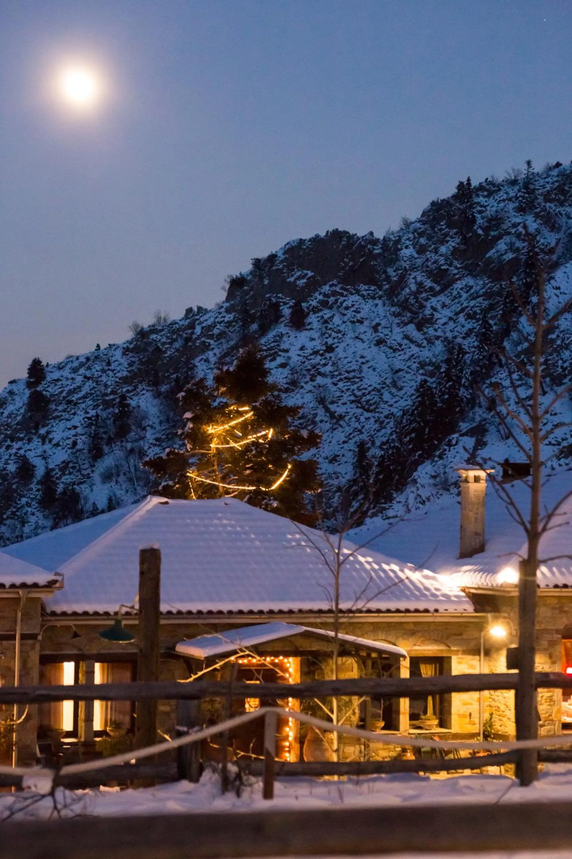 Mountain view in Montanema Handmade Village