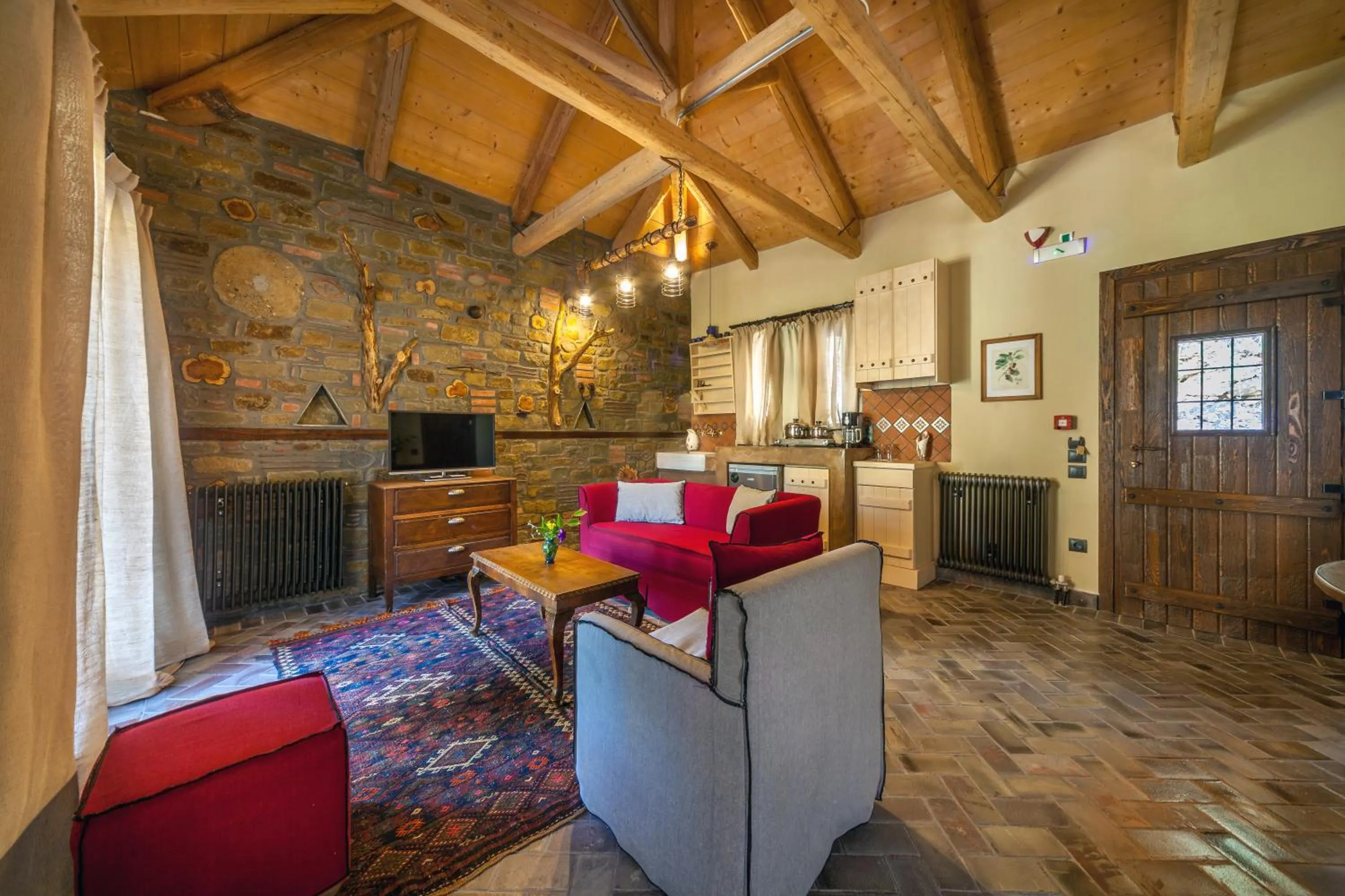 Living room in Montanema Handmade Village