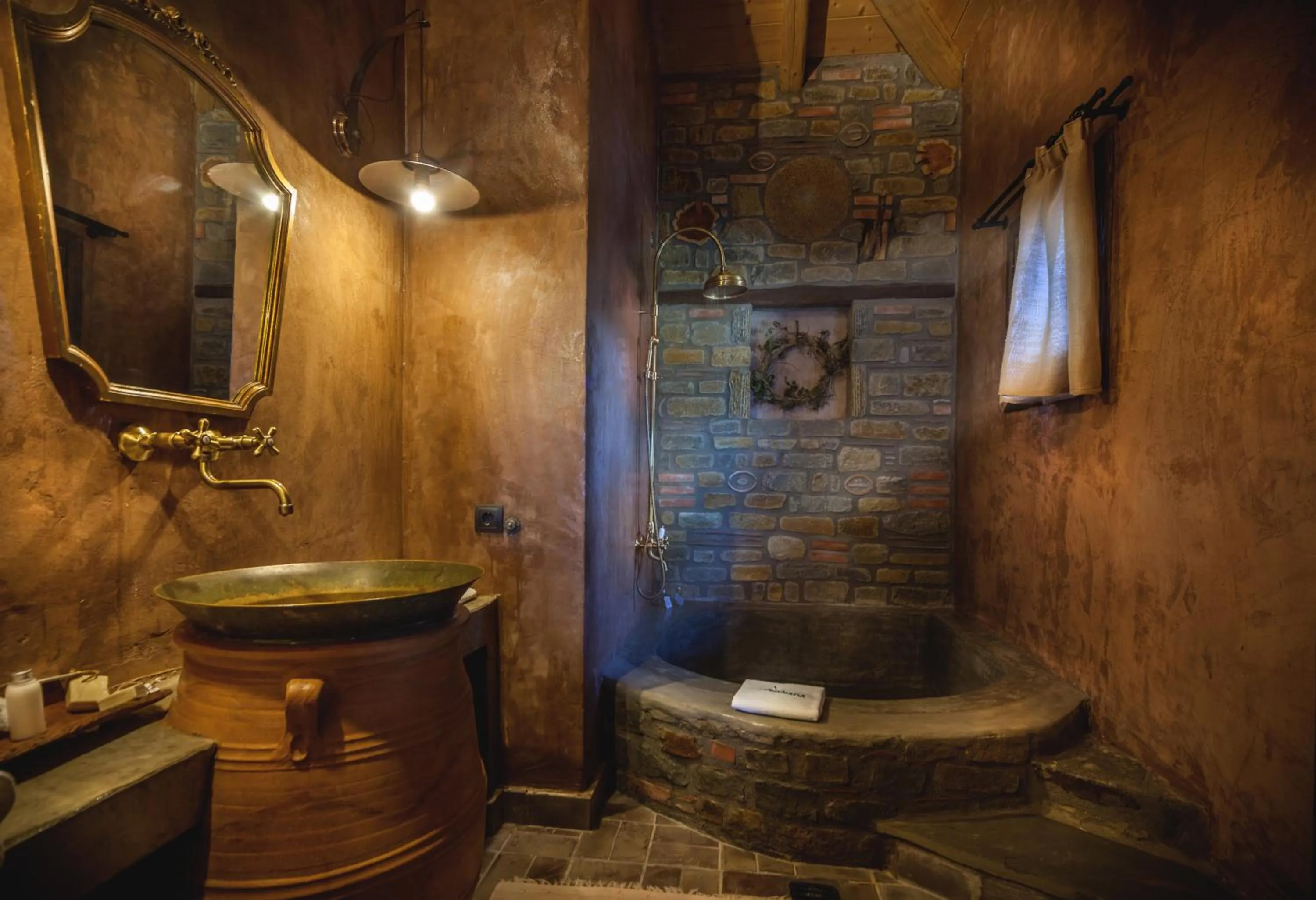 Bathroom in Montanema Handmade Village