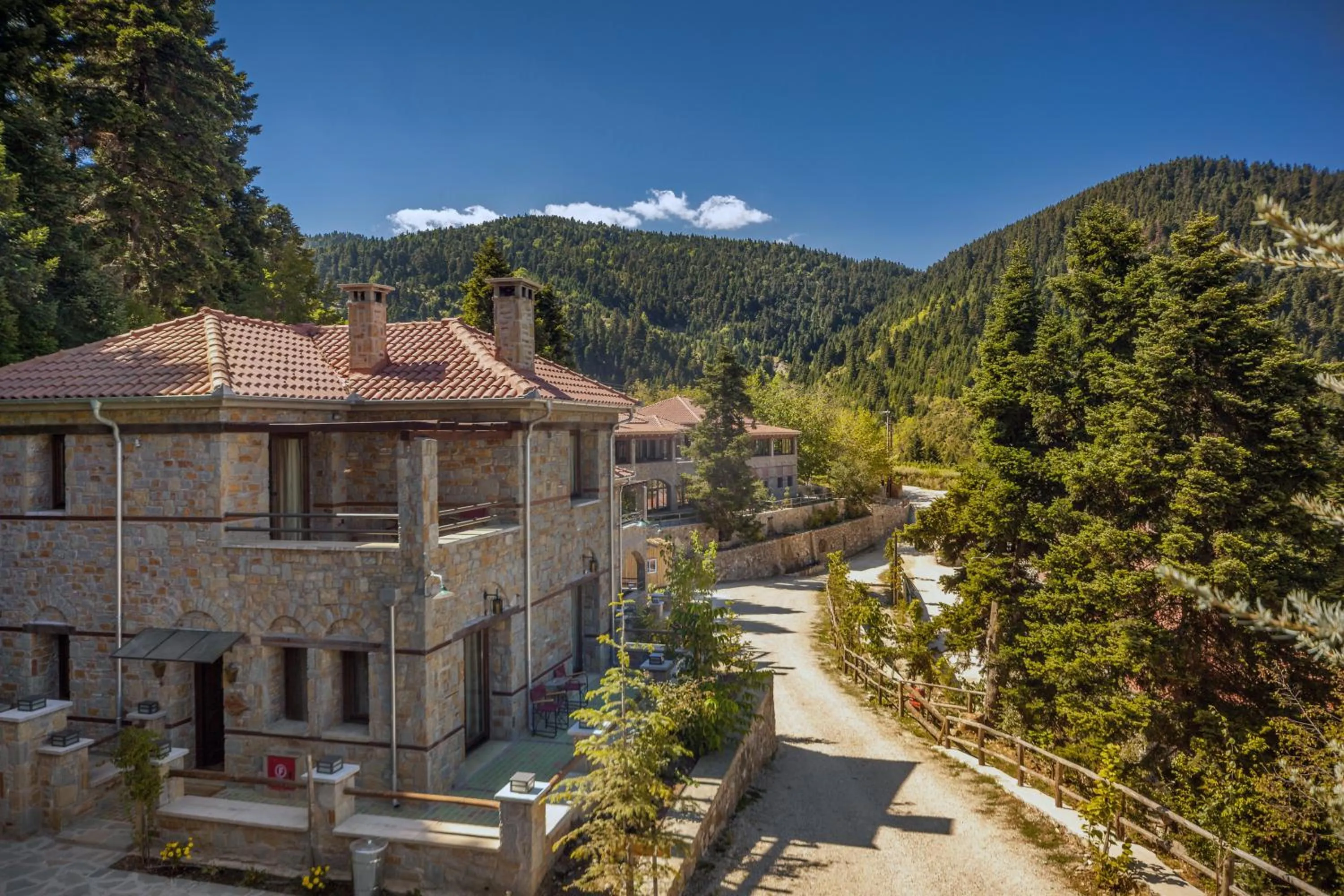Facade/entrance in Montanema Handmade Village