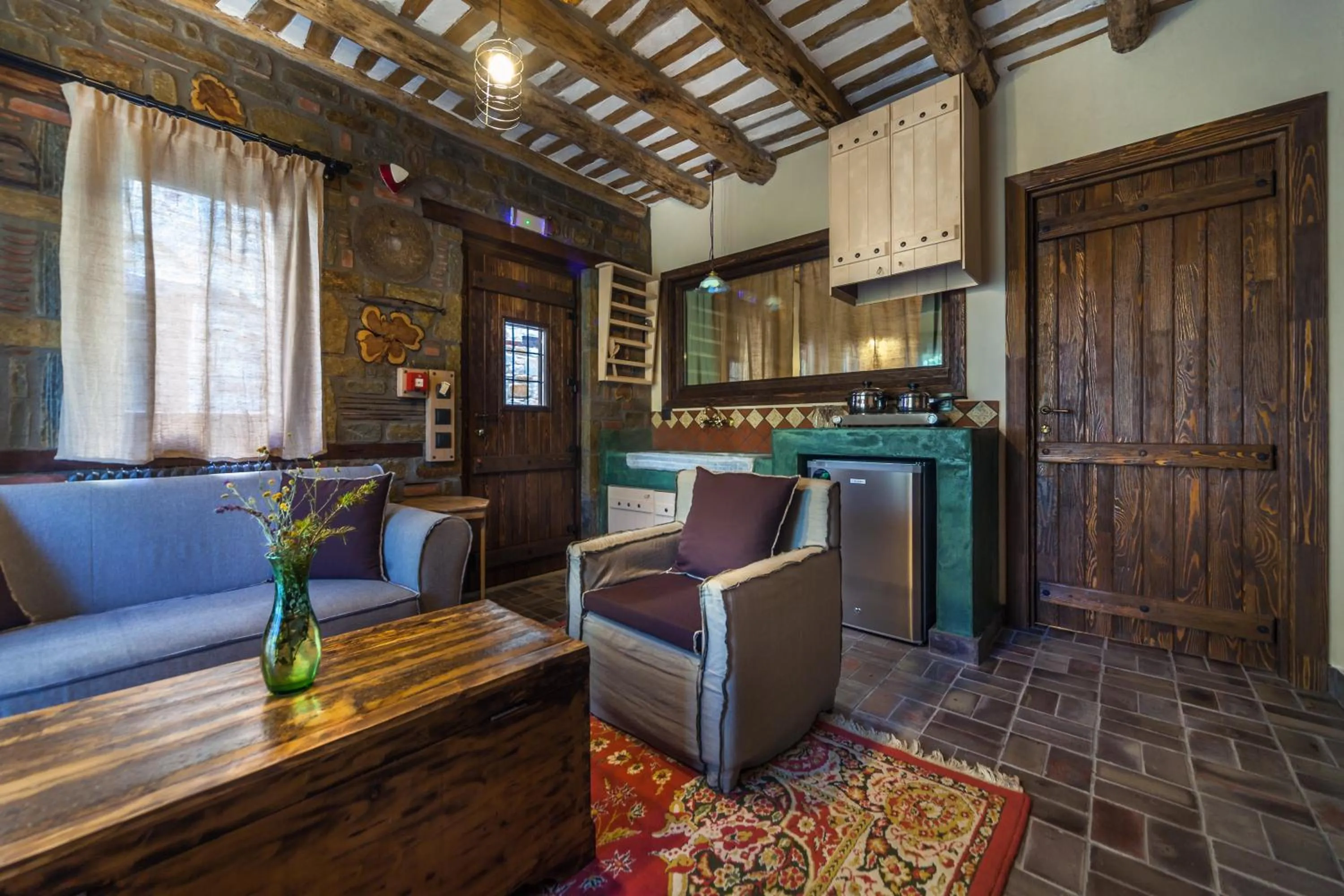 Living room in Montanema Handmade Village