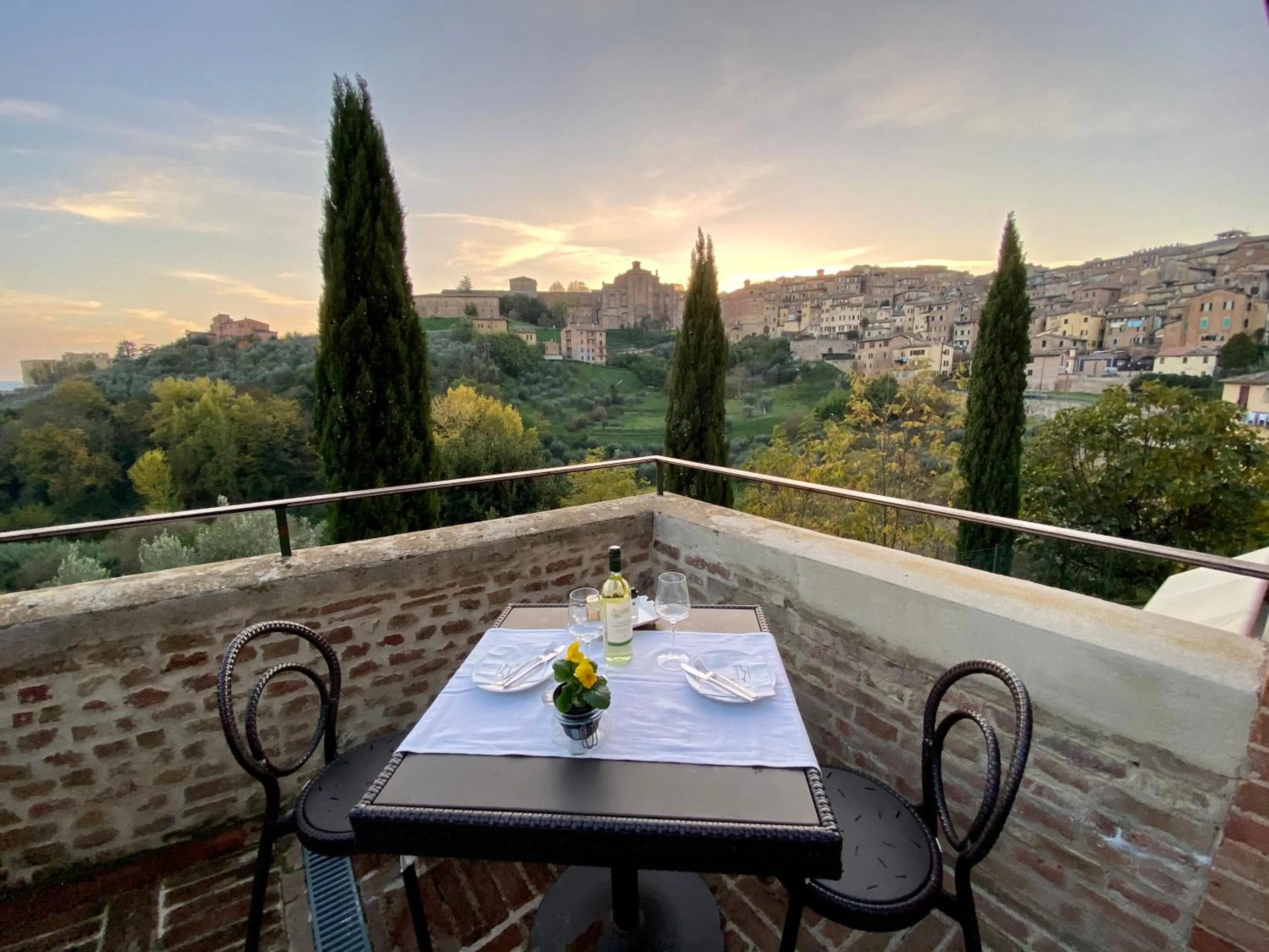 Natural landscape in Villa del Sole Siena