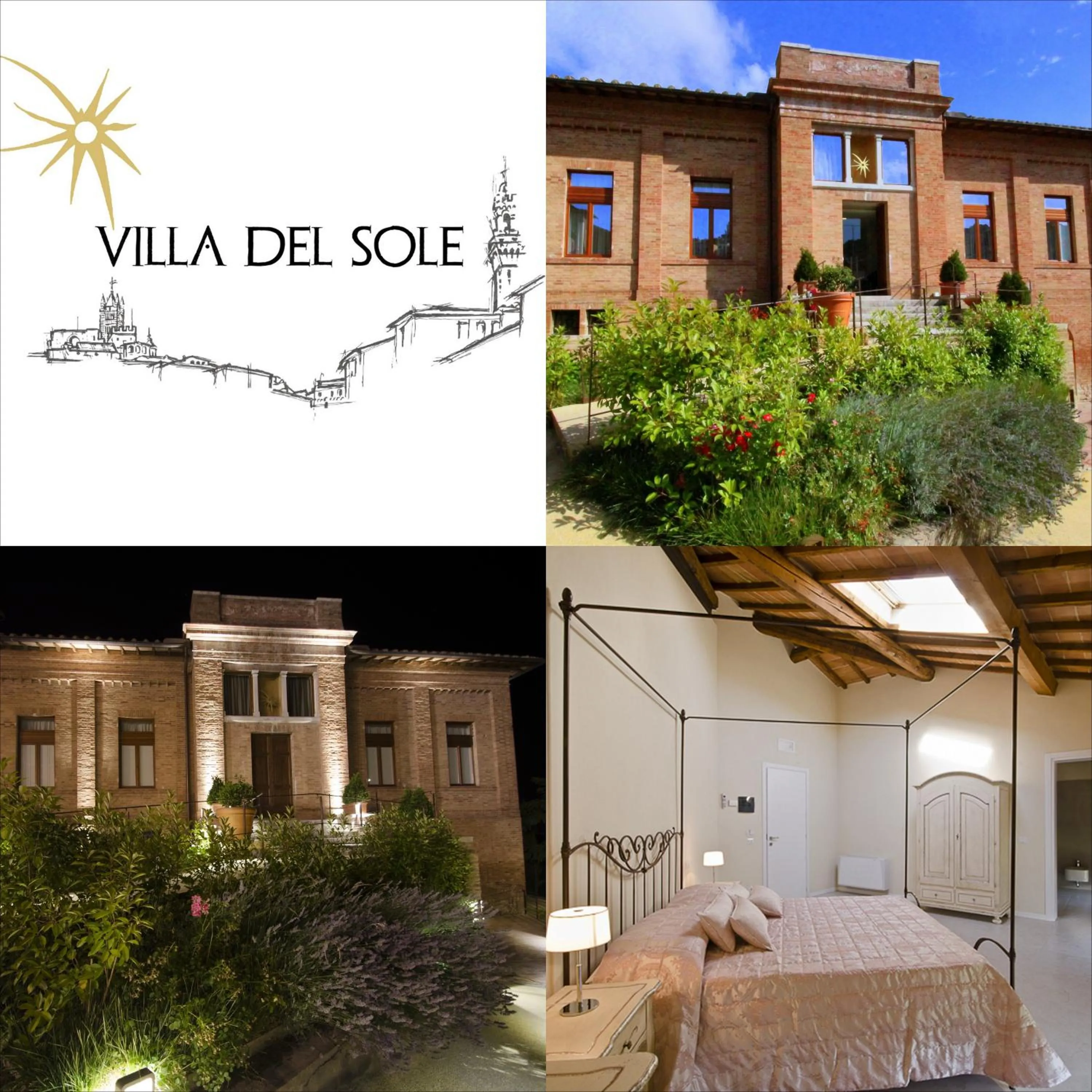 Property building in Villa del Sole Siena