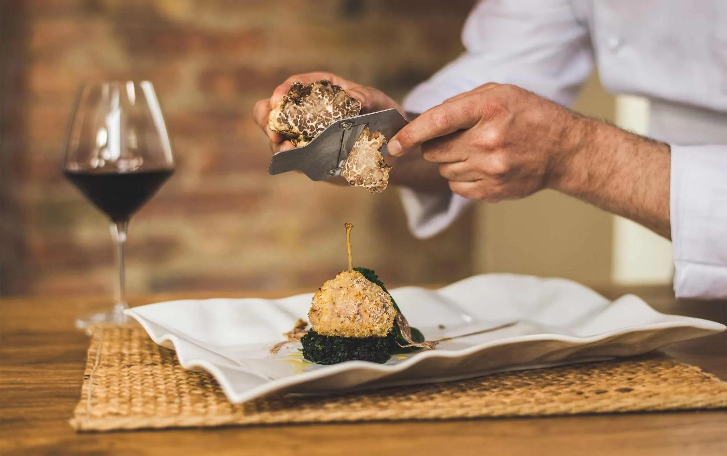 Restaurant/places to eat in Villa del Sole Siena