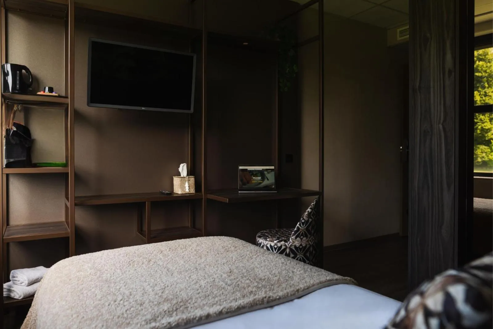 Bedroom, Bed in Hotel WICC