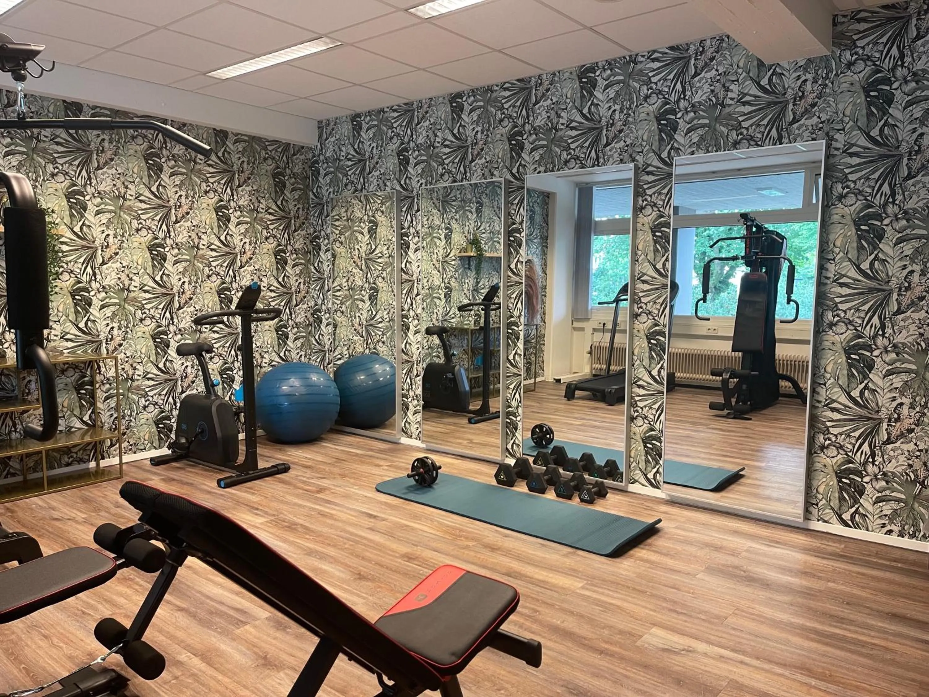 Fitness centre/facilities in Hotel WICC