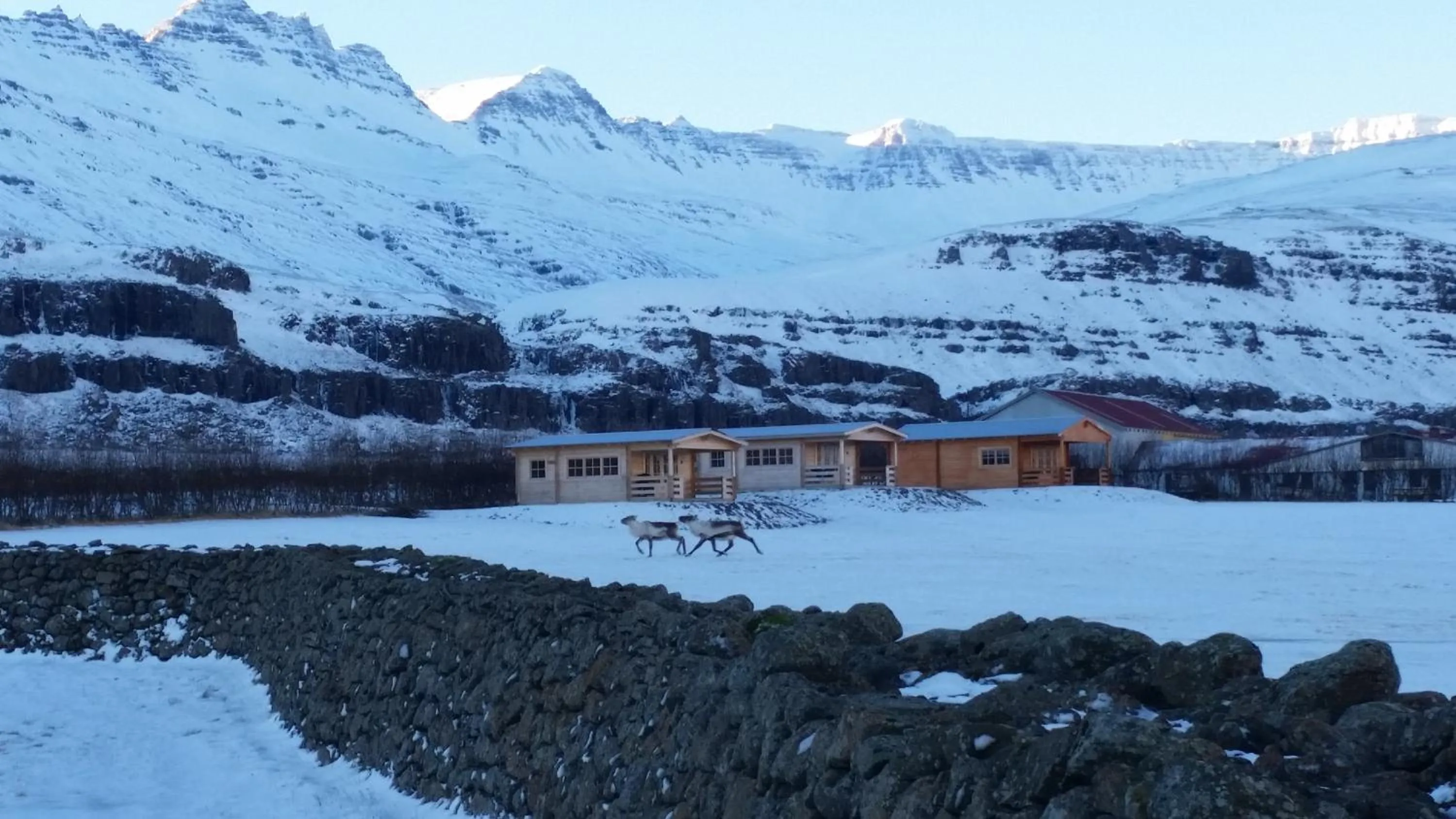 Facade/entrance in Bragdavellir Cottages