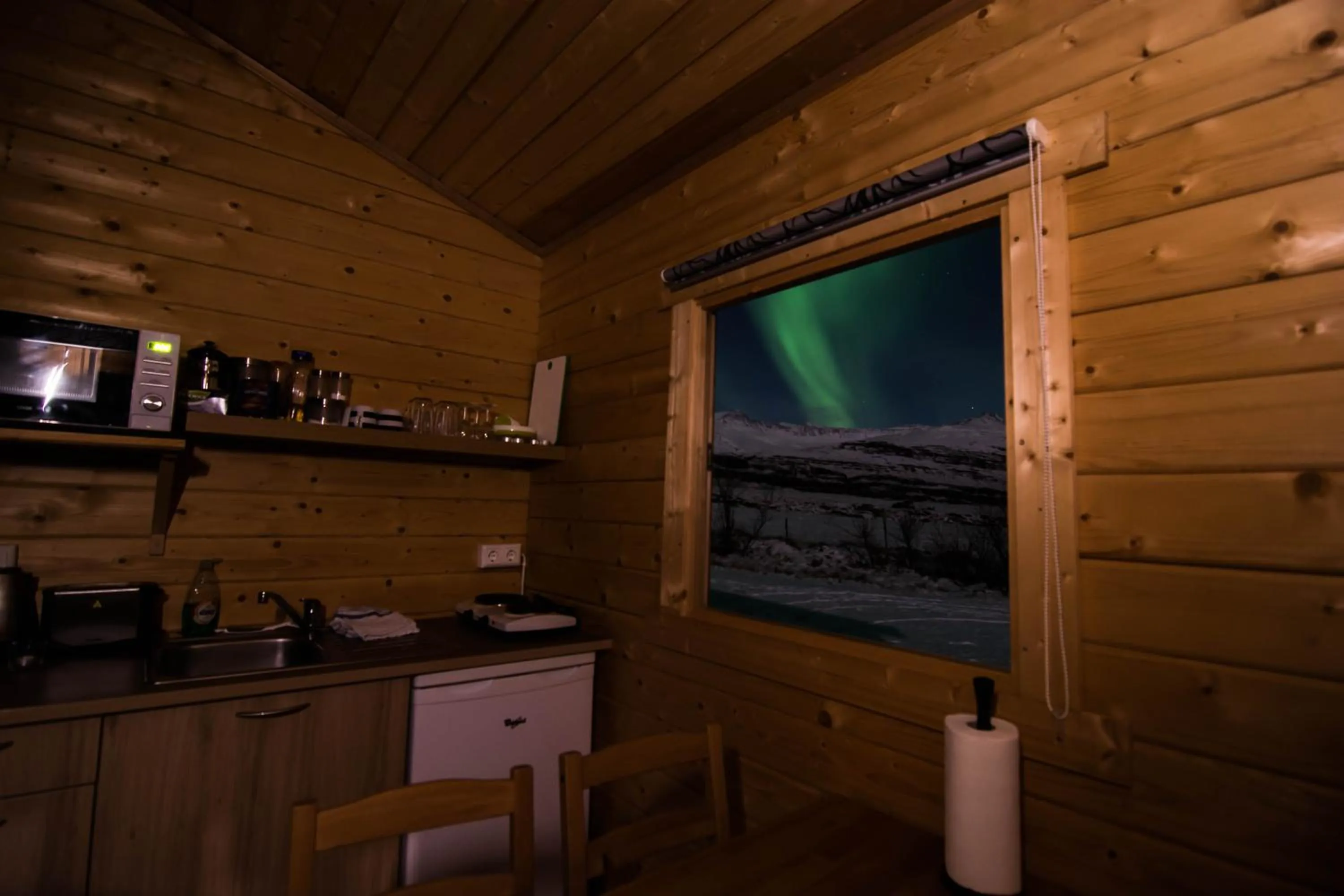 Mountain view in Bragdavellir Cottages