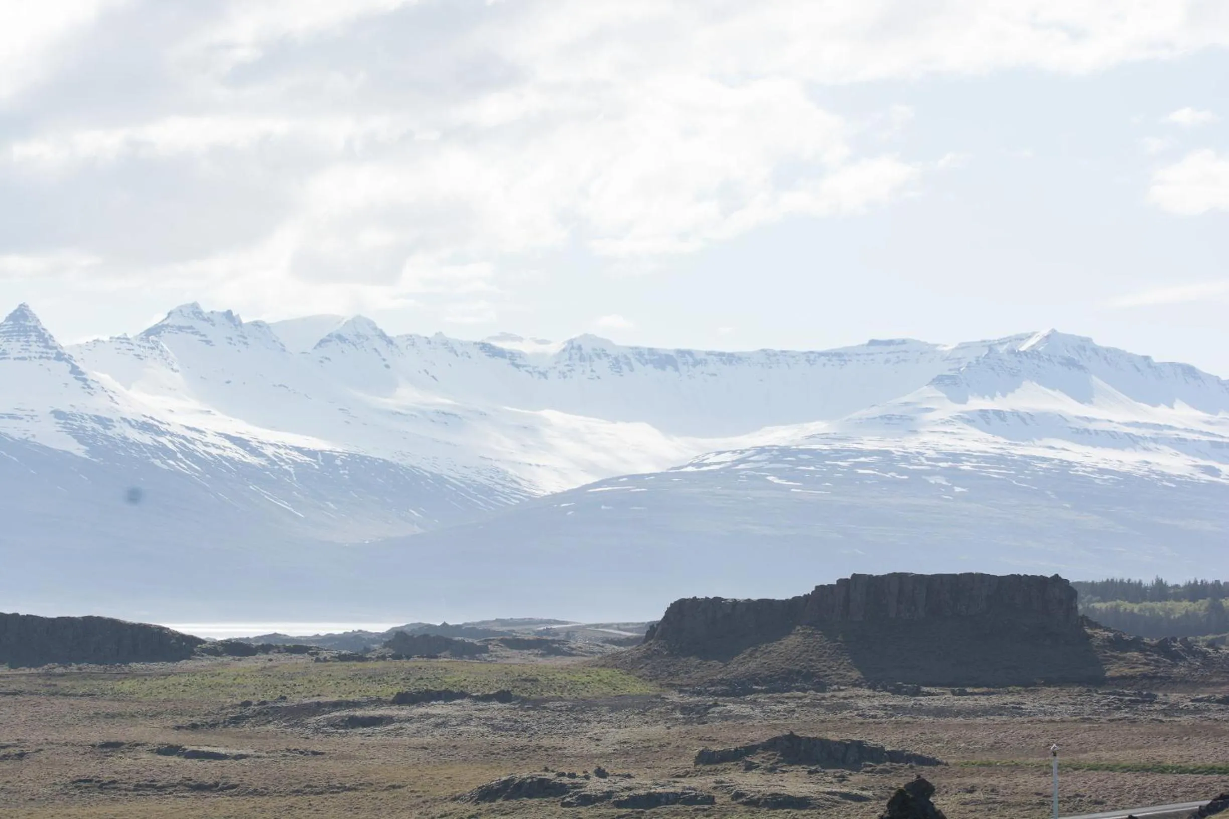 Natural landscape in Bragdavellir Cottages