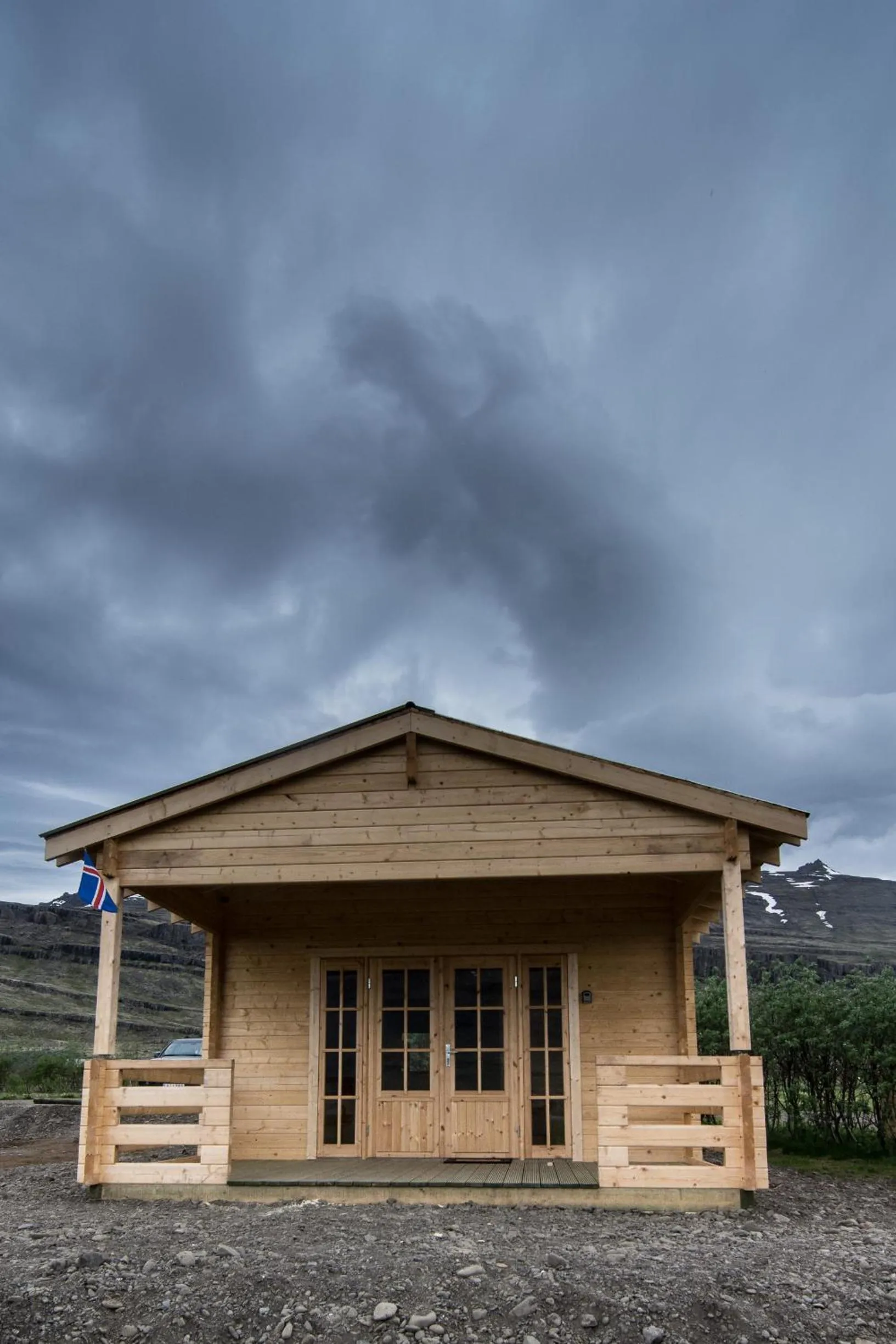 Facade/entrance in Bragdavellir Cottages