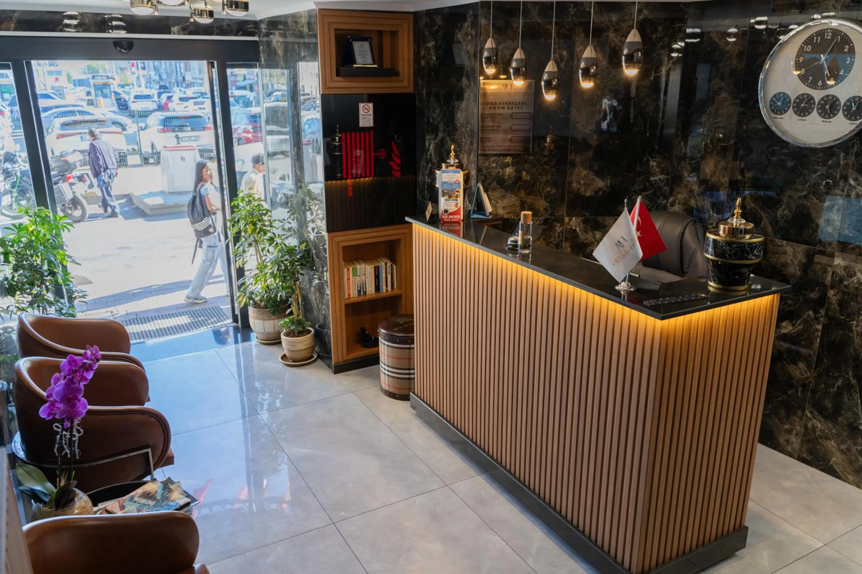 Lobby or reception in Avcı Palace Hotel