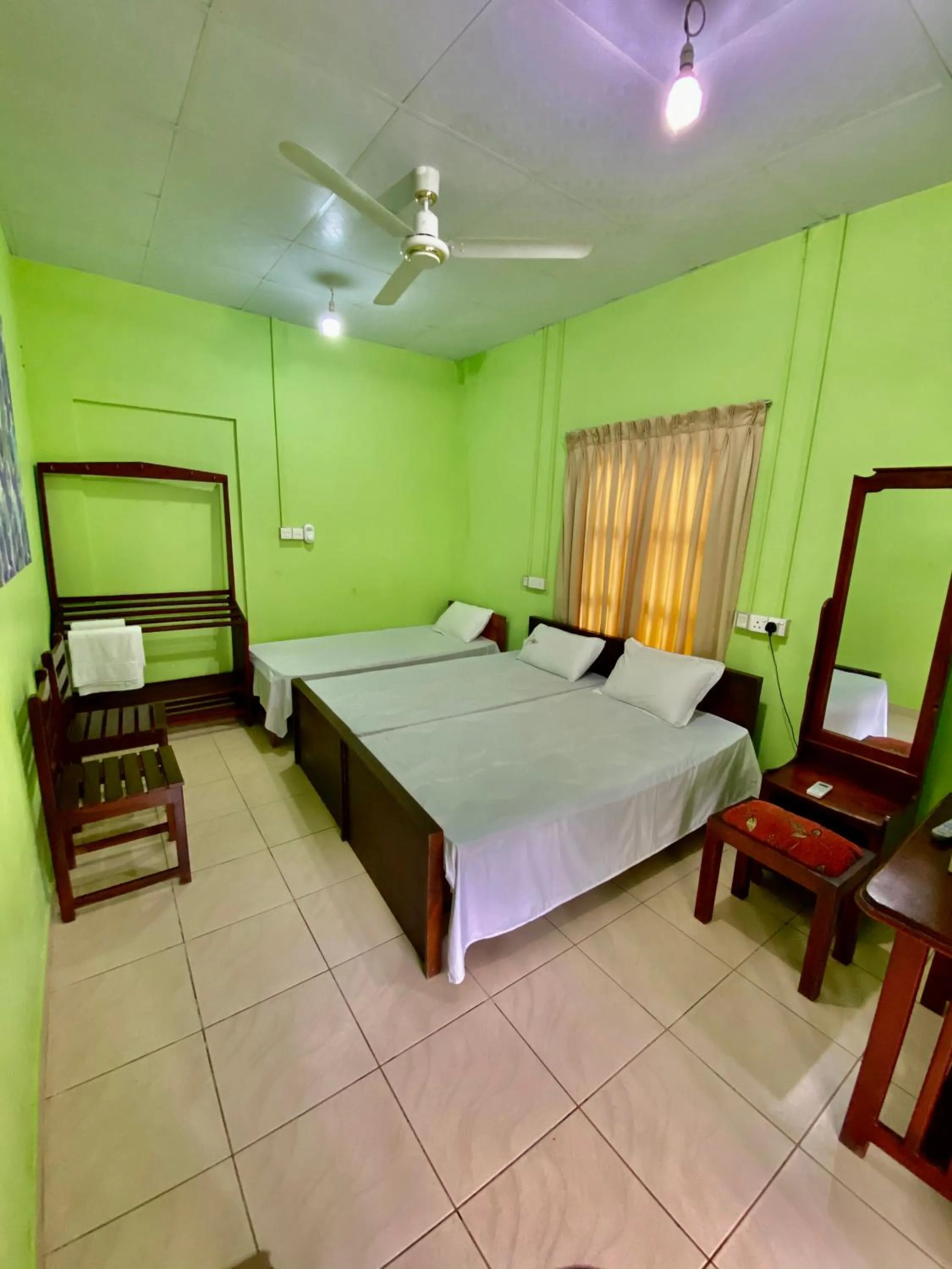 Bed in Green Villa