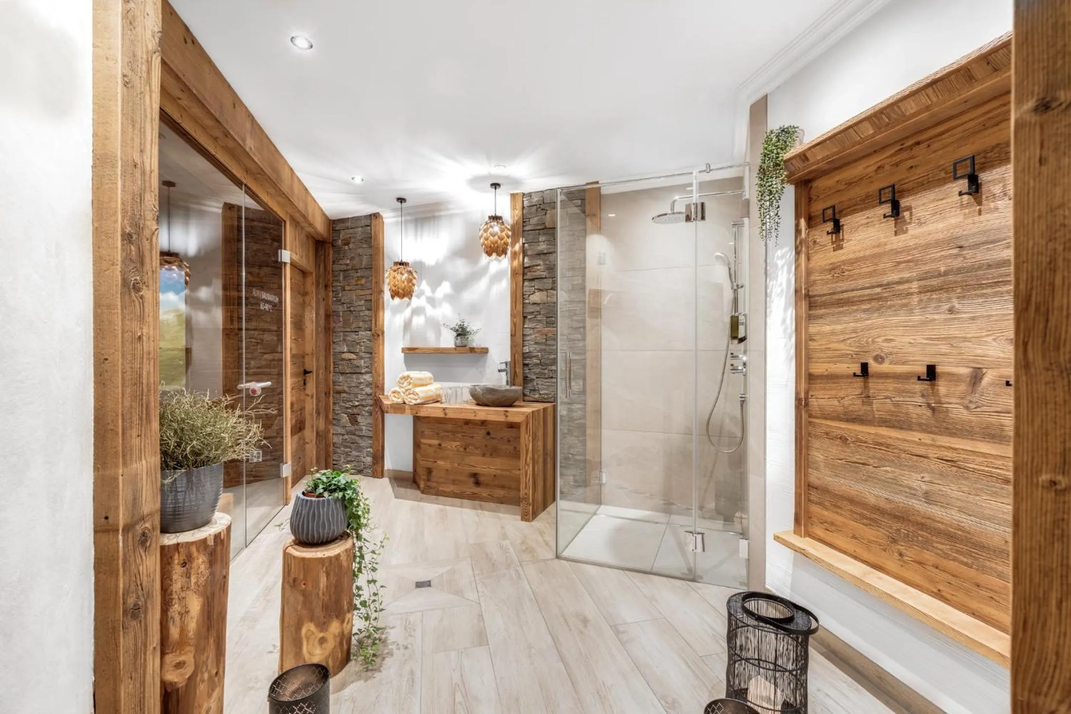 Sauna in Landhotel Untermüllnergut