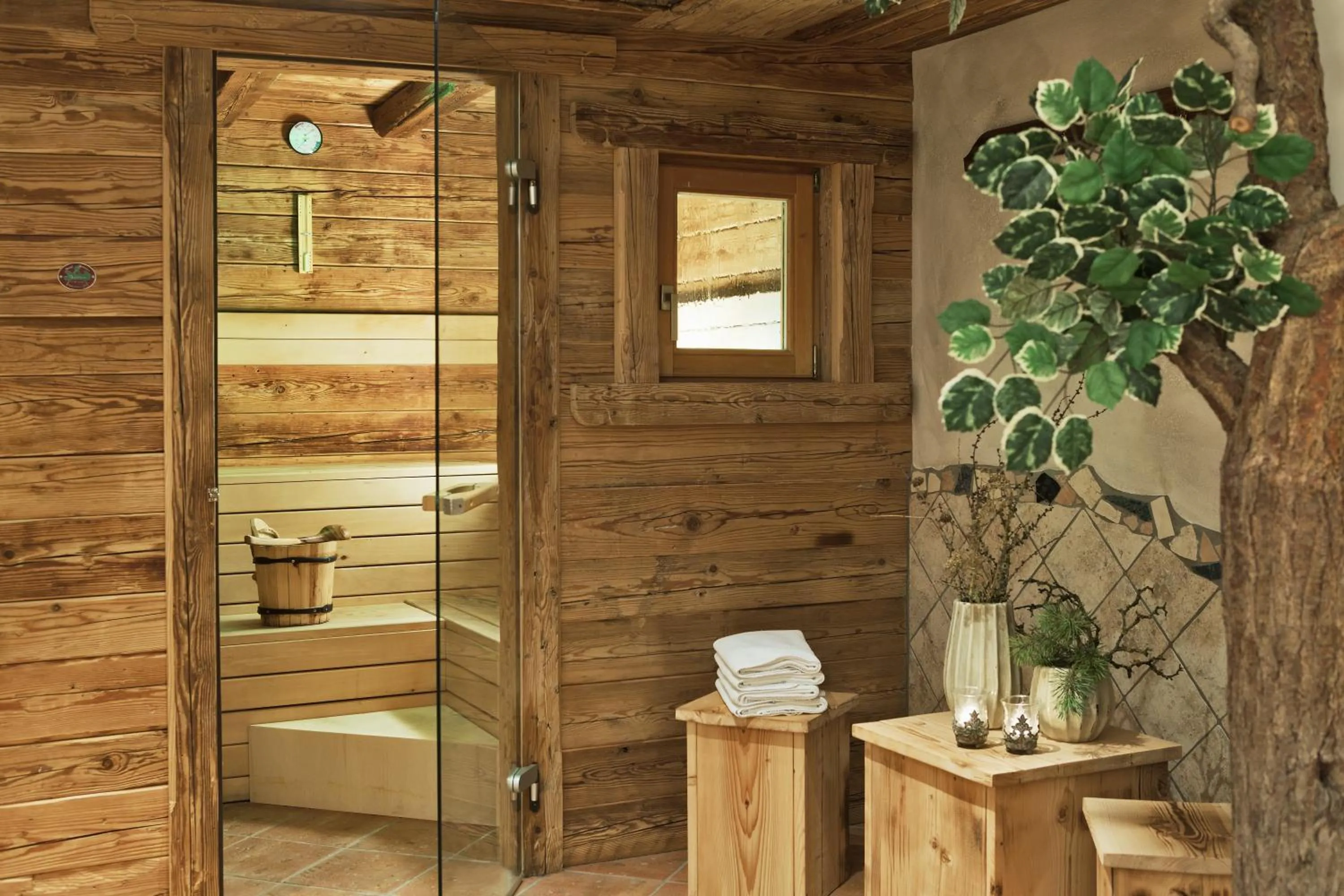 Sauna in Landhotel Untermüllnergut