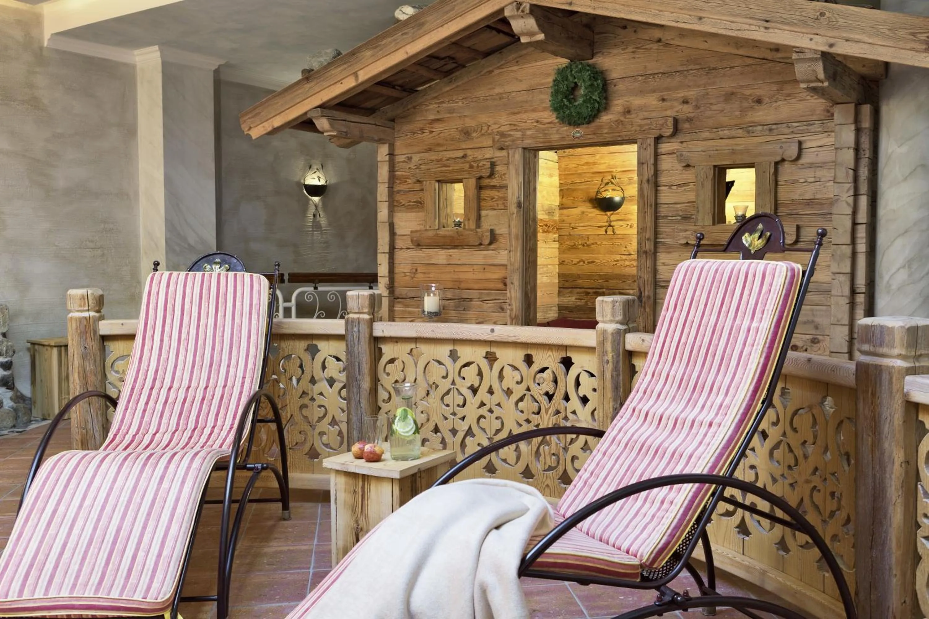 Sauna in Landhotel Untermüllnergut