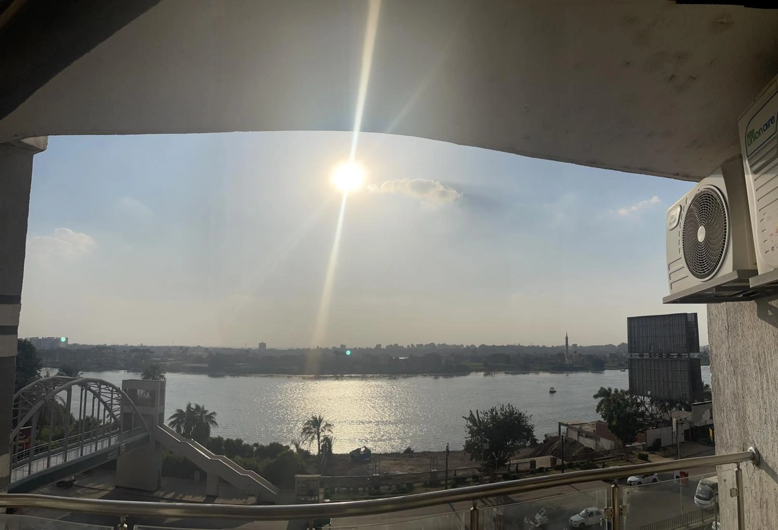 Nile view apartment in cairo